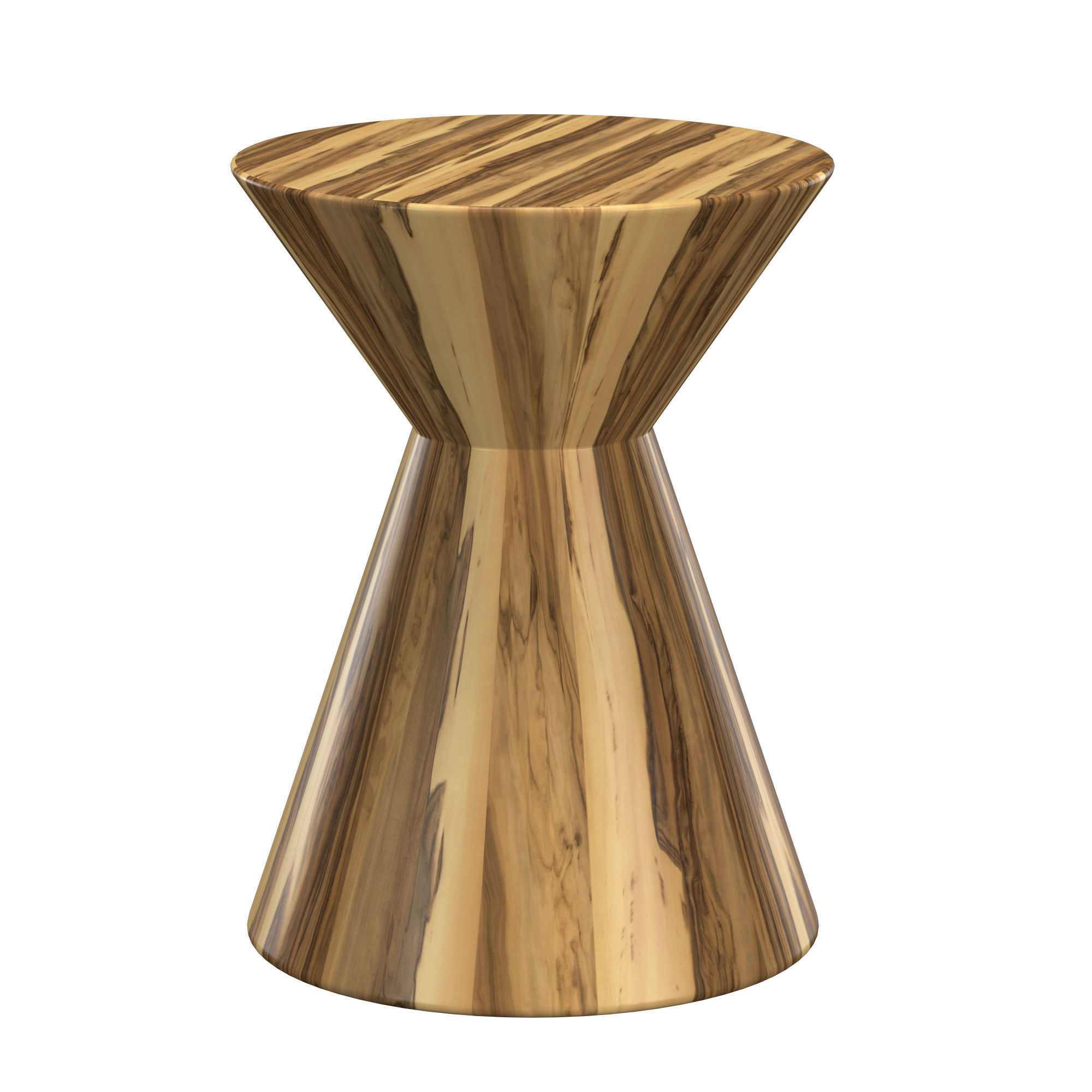 Trompo Side Table 3D model_1