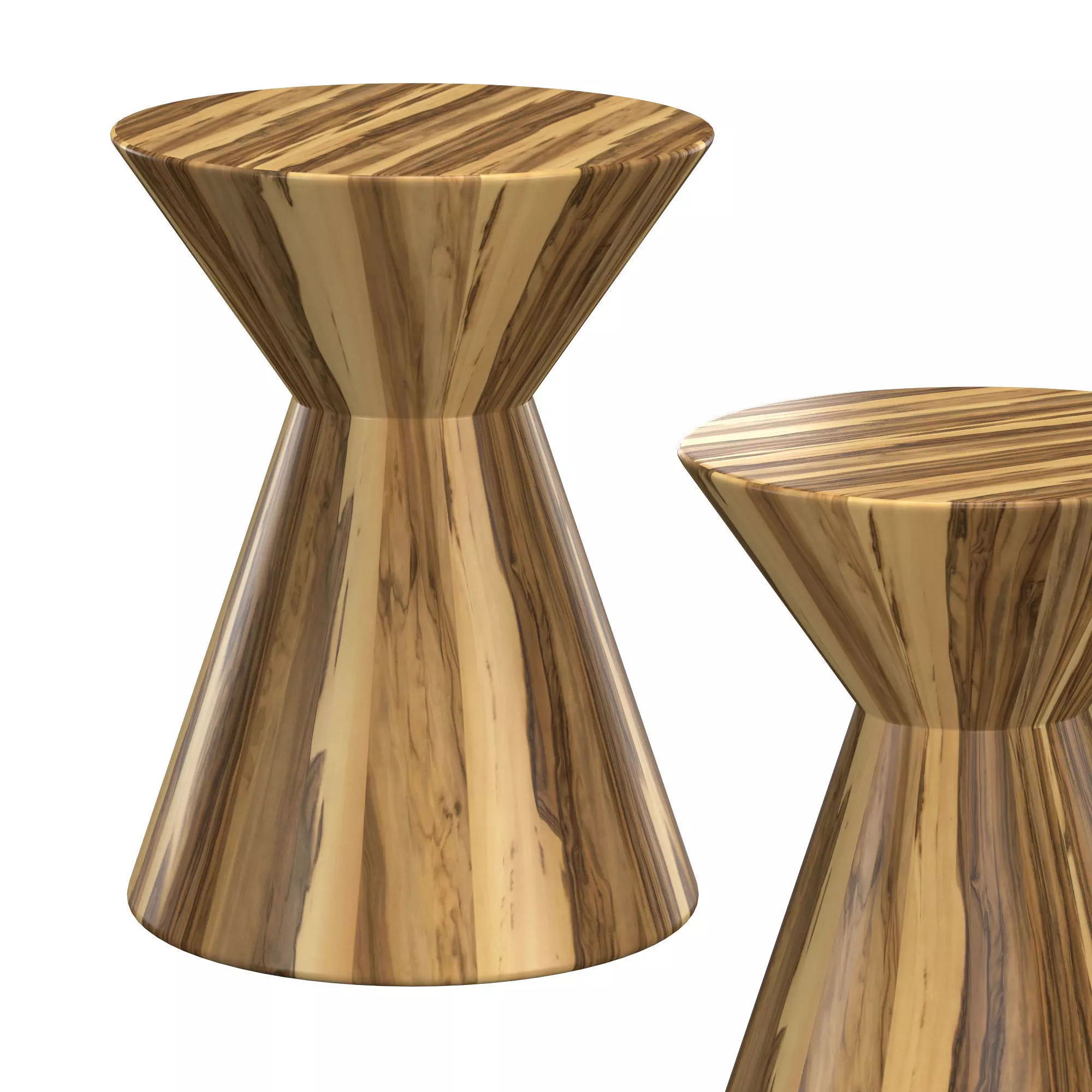 Trompo Side Table 3D model_0