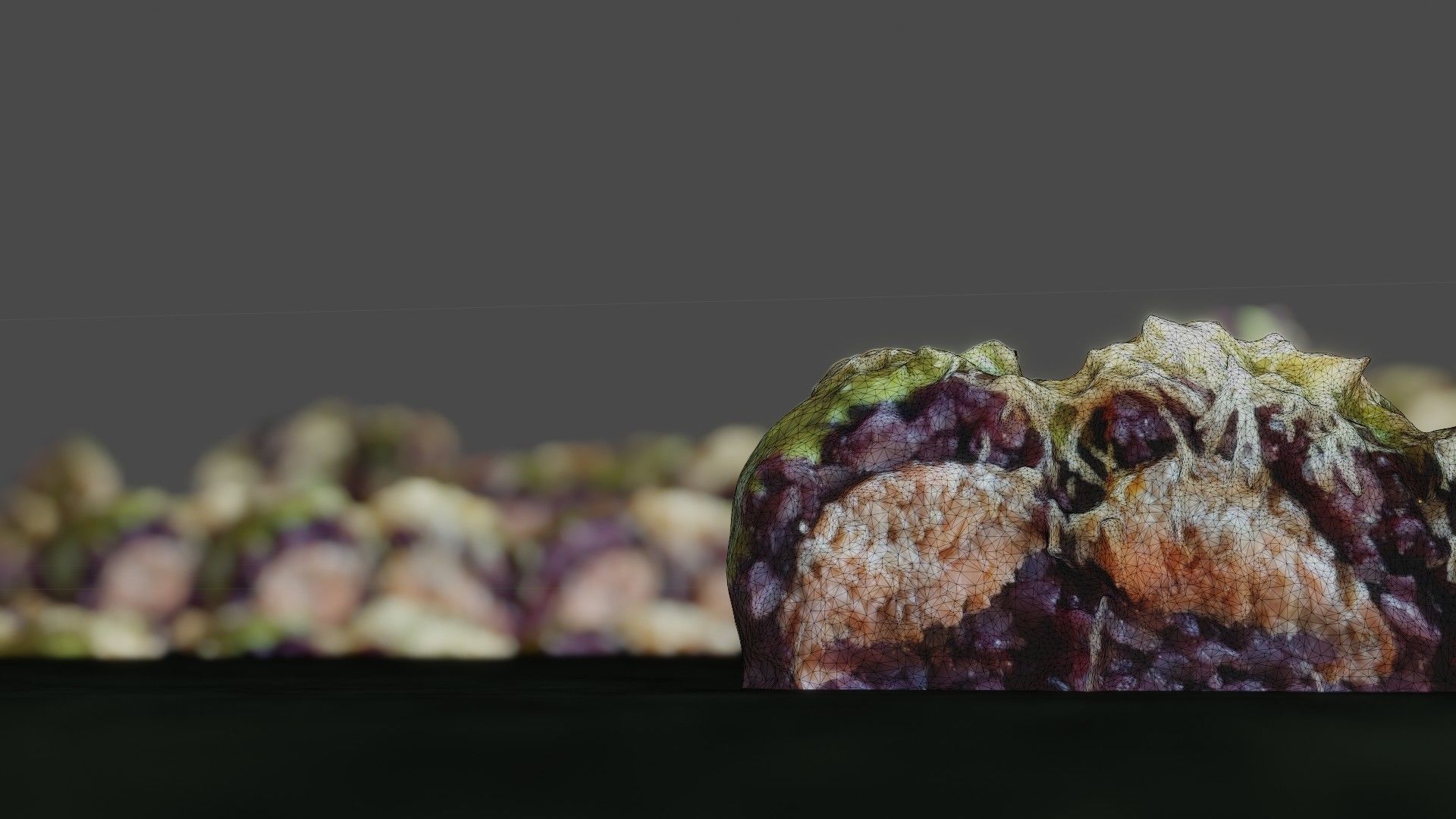 Real 3D scanned special Sushi Roll with Tuna 3D model_33