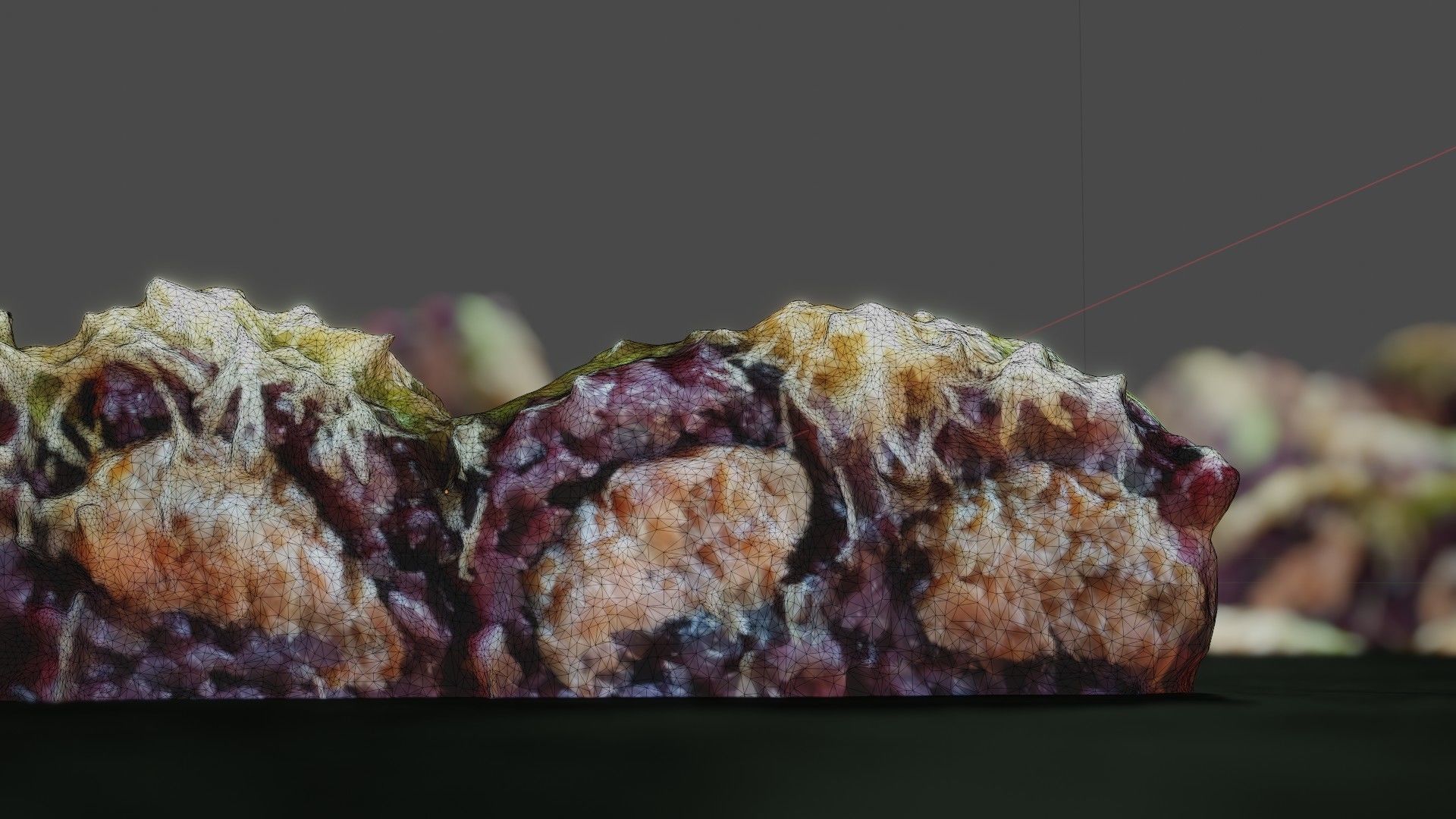 Real 3D scanned special Sushi Roll with Tuna 3D model_37