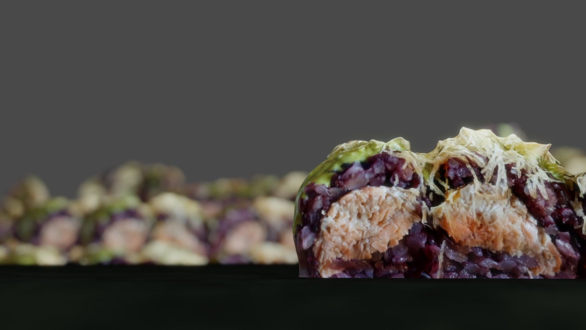 Real 3D scanned special Sushi Roll with Tuna 3D model_3