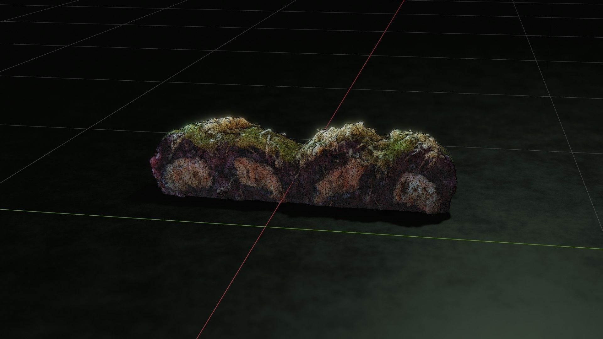 Real 3D scanned special Sushi Roll with Tuna 3D model_26