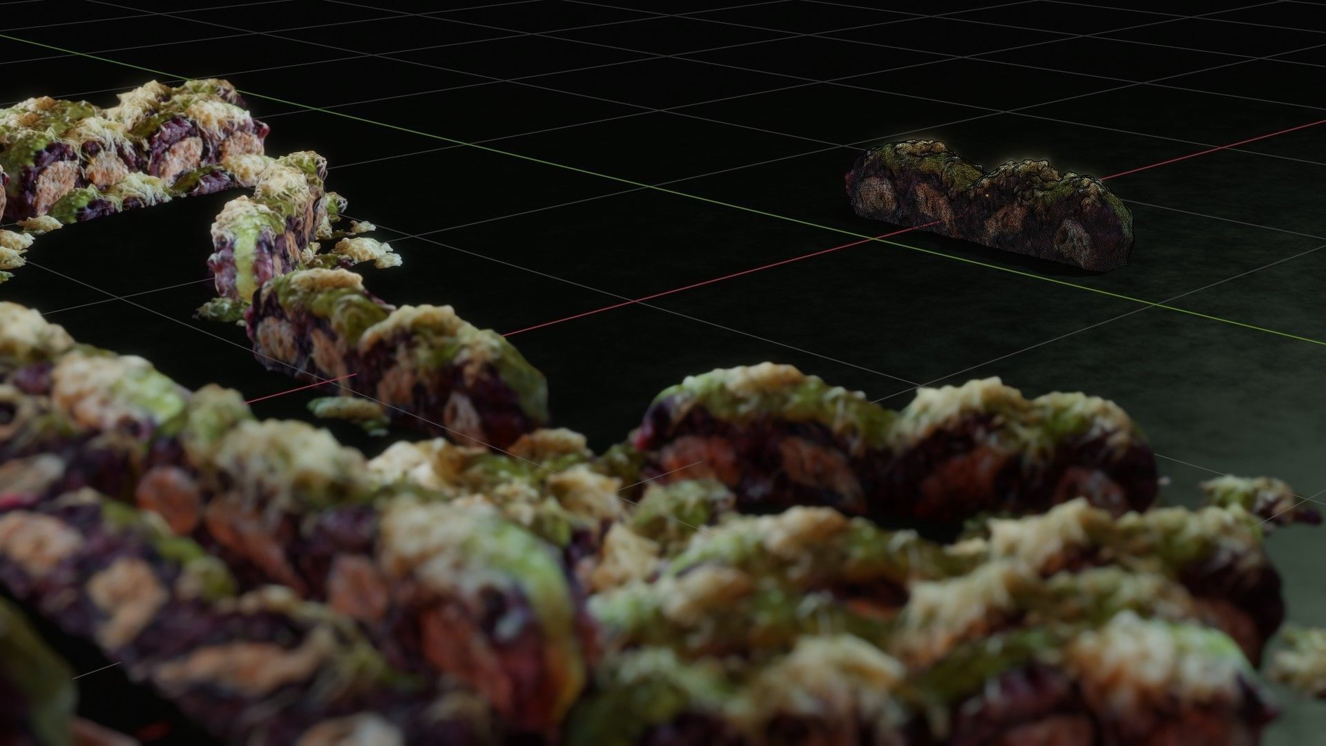 Real 3D scanned special Sushi Roll with Tuna 3D model_41
