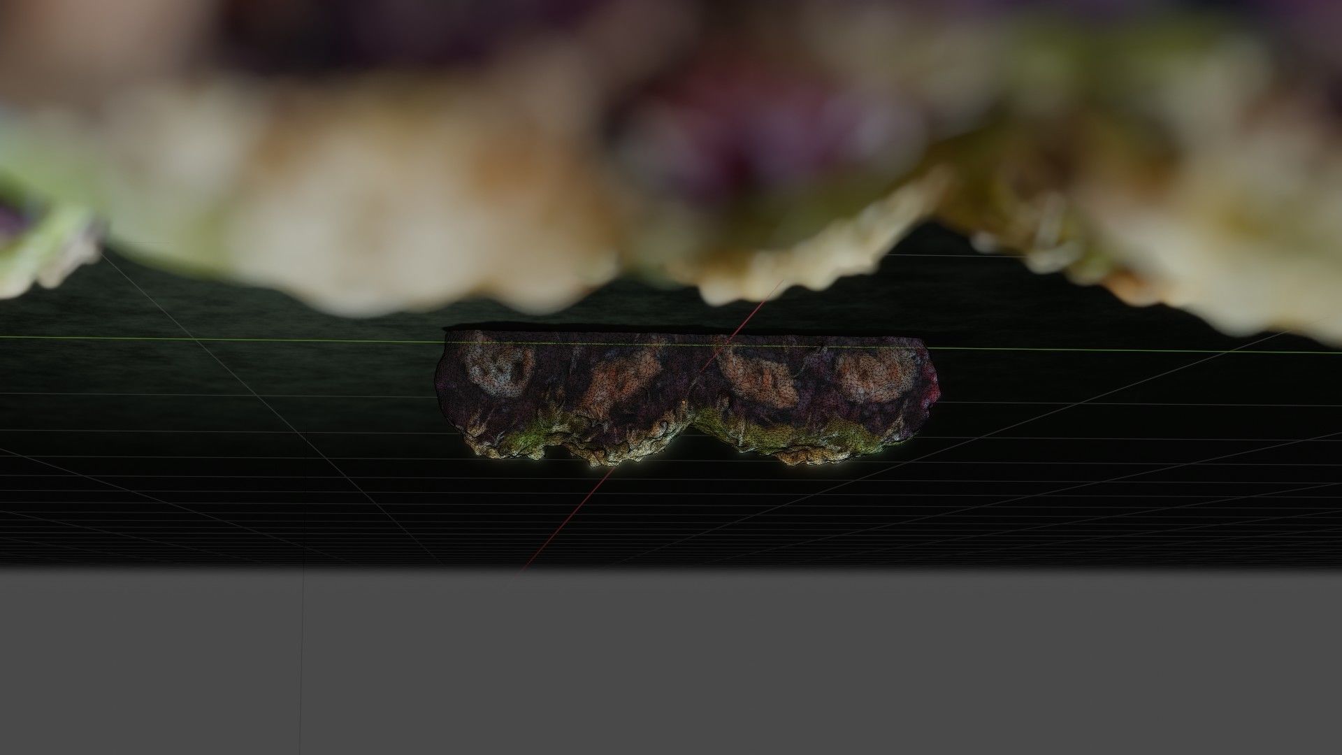 Real 3D scanned special Sushi Roll with Tuna 3D model_43