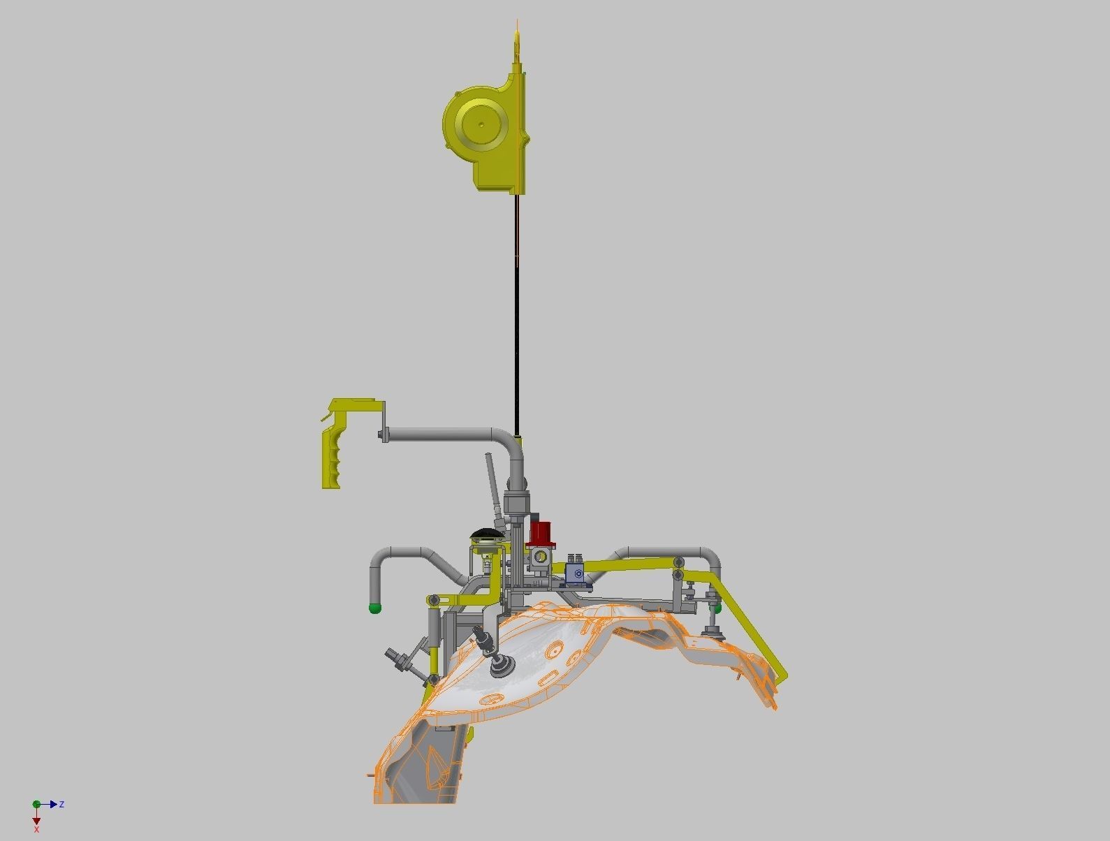 26414-HANGER 3D model_4
