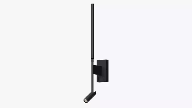 One Light 65144BW Reading Spots Aluminium 3D model