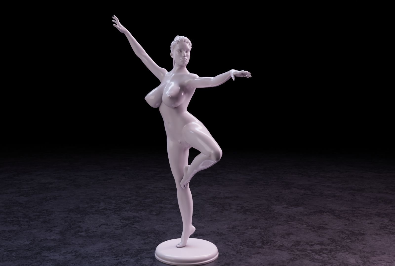 Sexy girl 141 3D print model_6