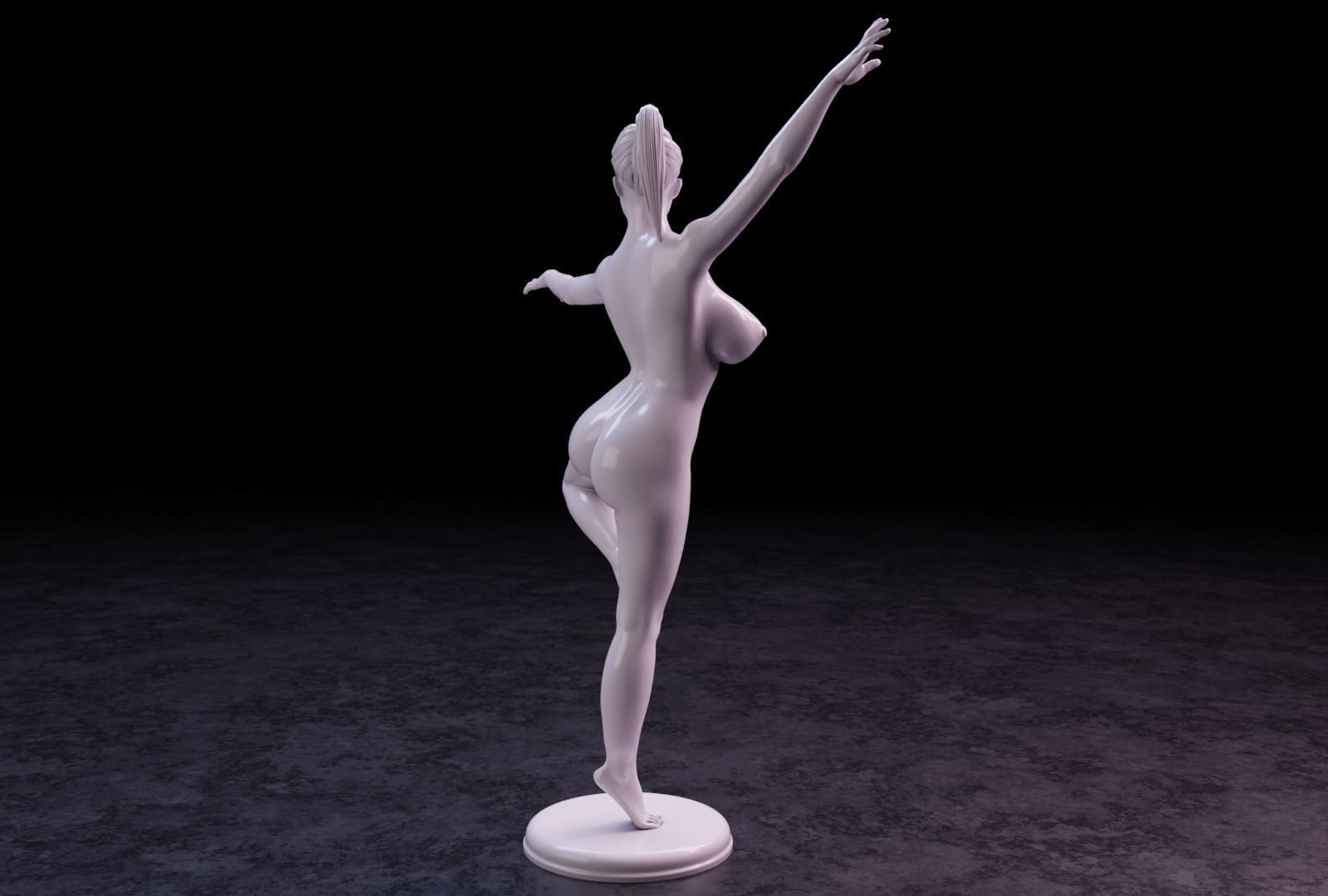 Sexy girl 141 3D print model_25