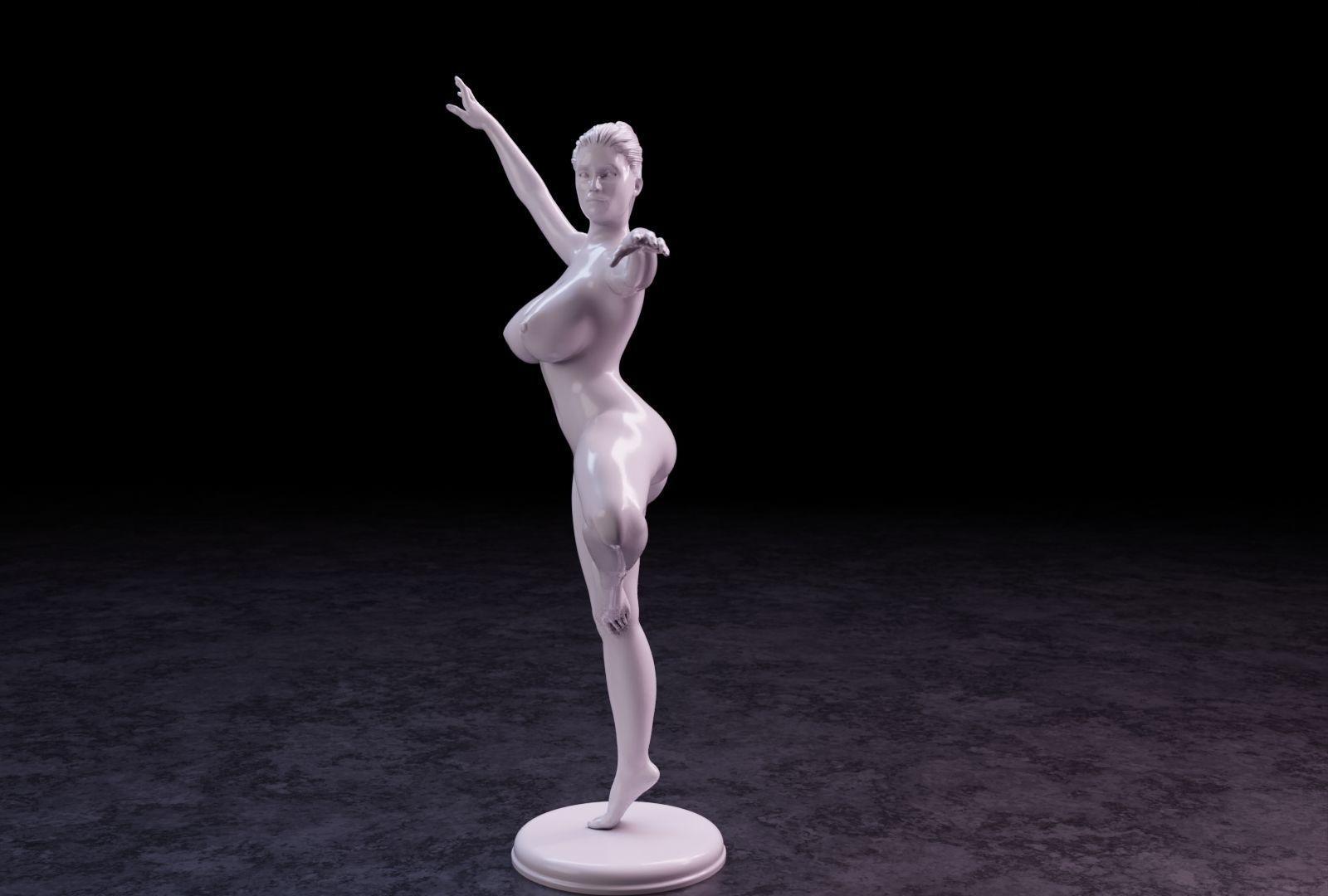 Sexy girl 141 3D print model_9