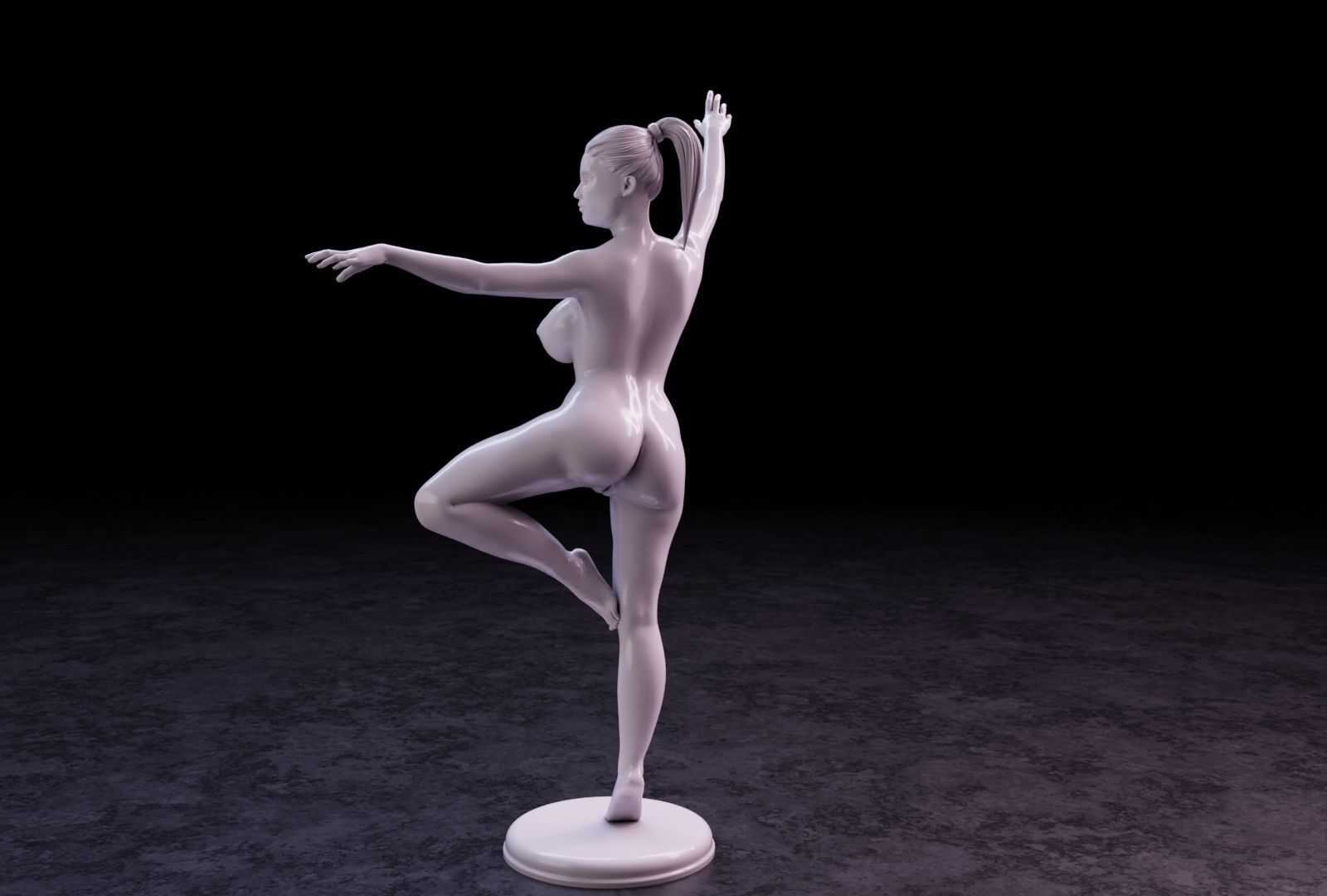 Sexy girl 141 3D print model_16