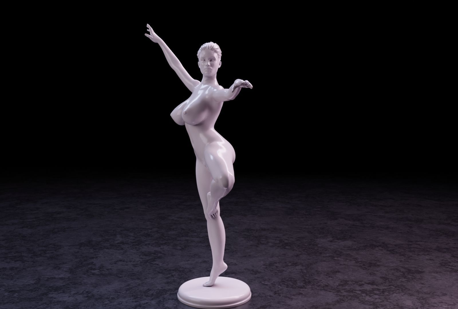 Sexy girl 141 3D print model_8