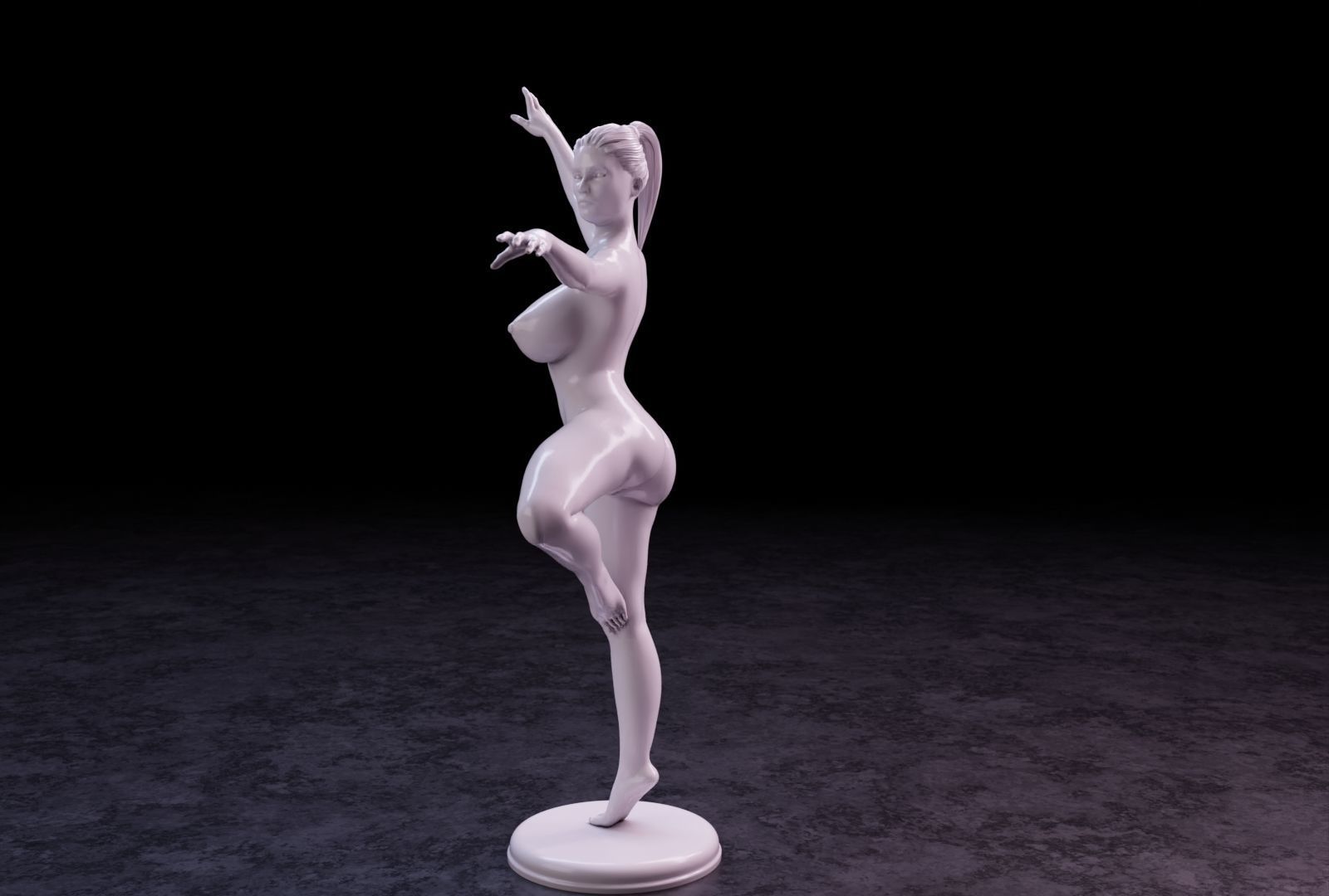 Sexy girl 141 3D print model_11