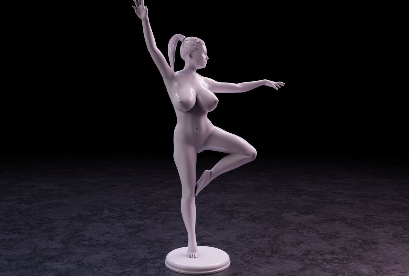Sexy girl 141 3D print model_35