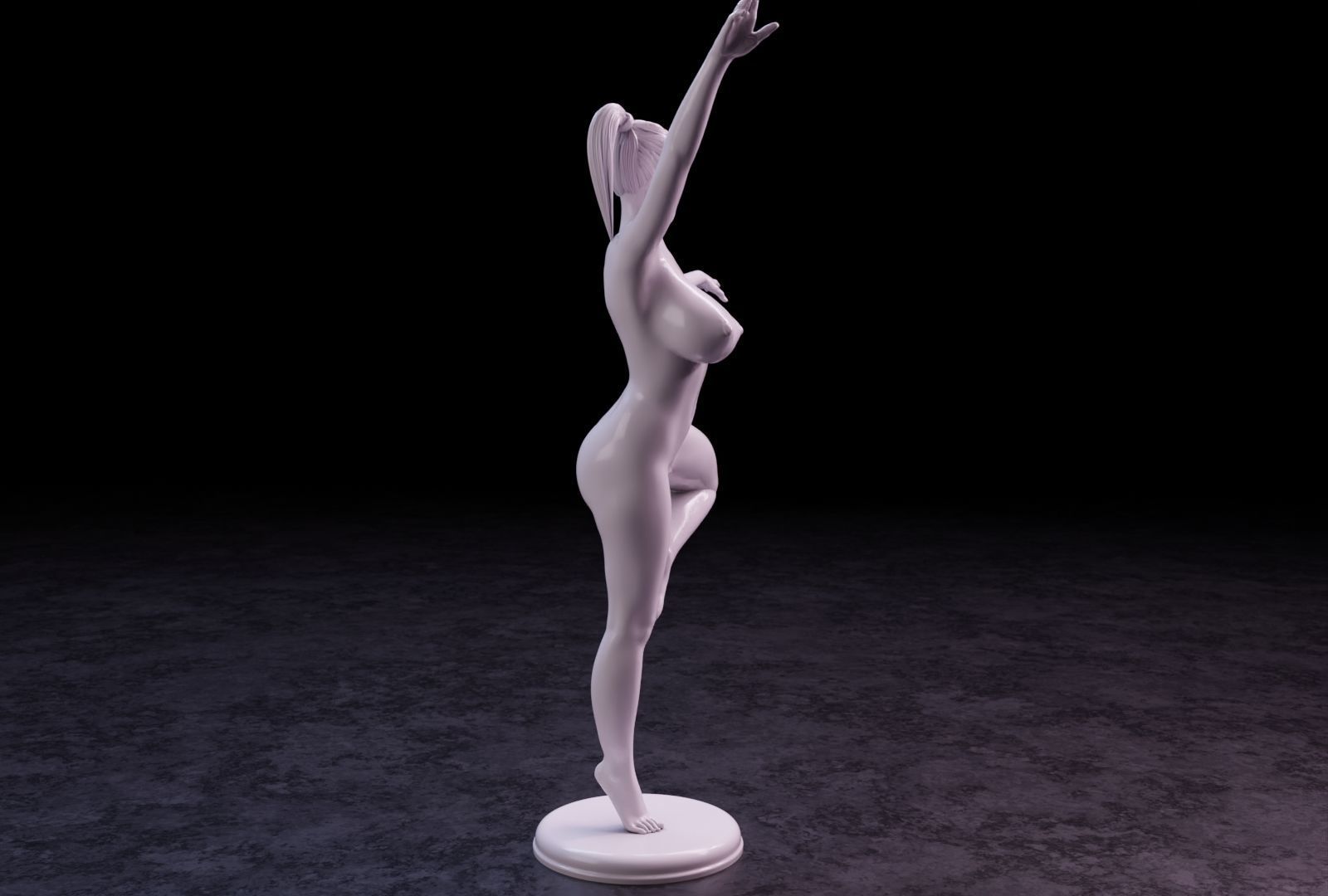 Sexy girl 141 3D print model_29