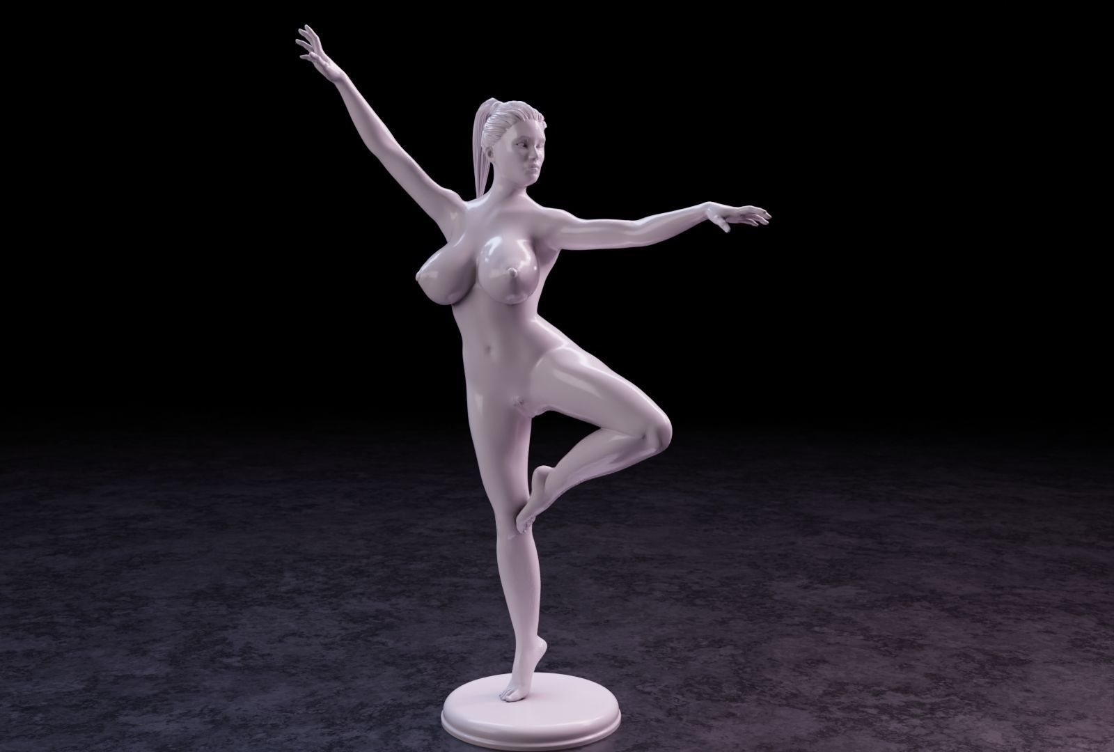 Sexy girl 141 3D print model_4