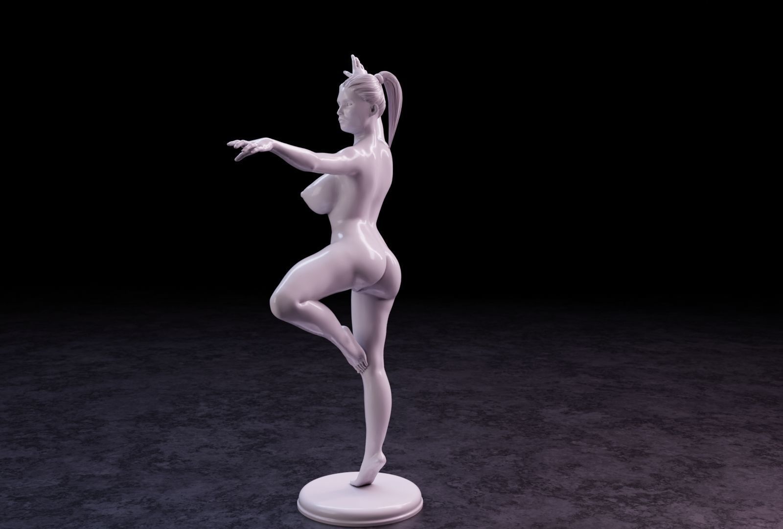 Sexy girl 141 3D print model_13