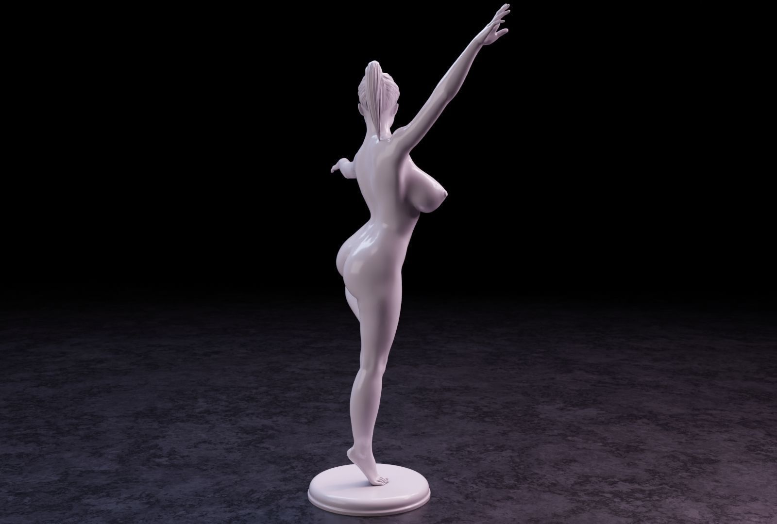 Sexy girl 141 3D print model_26