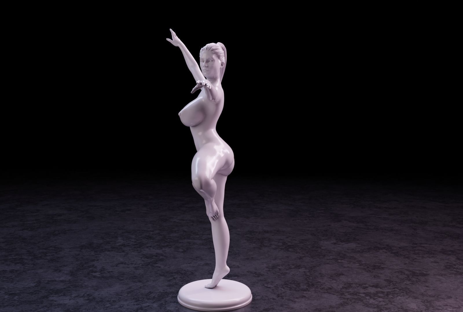 Sexy girl 141 3D print model_10