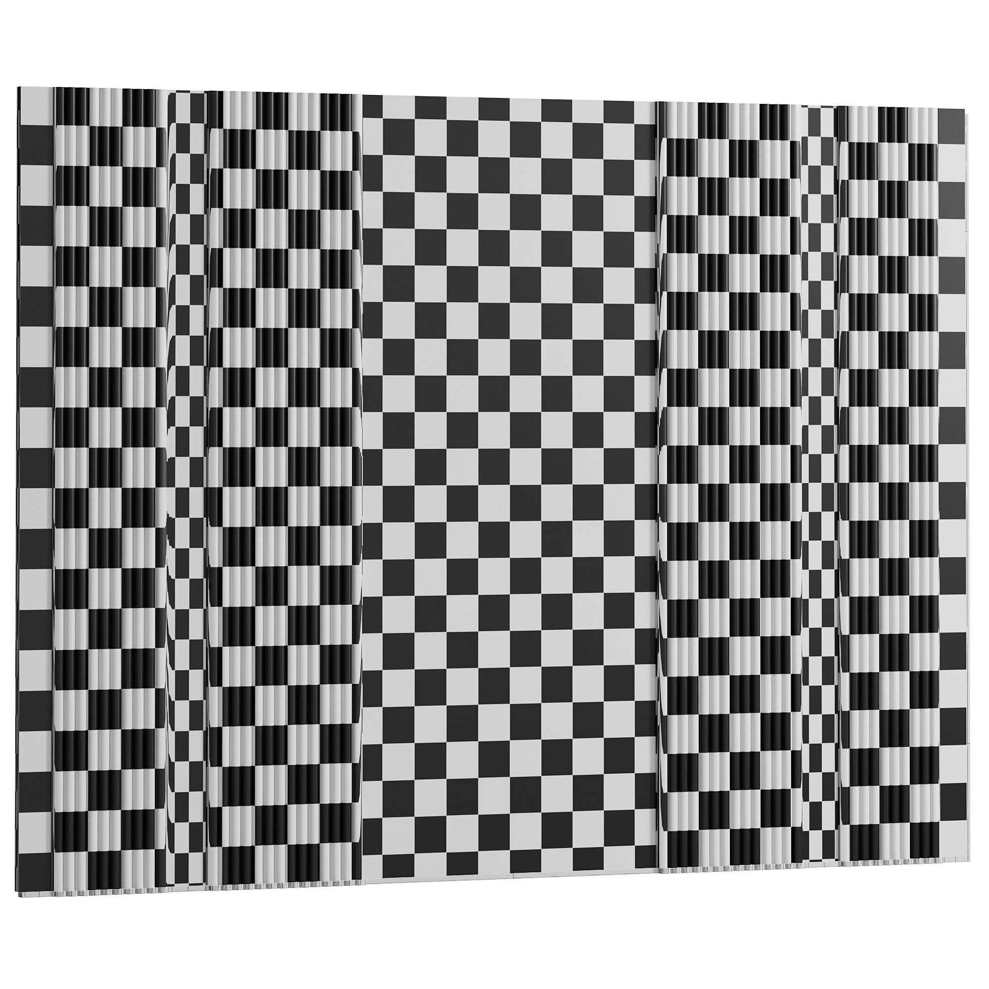 Wall panels 026 3D model_4