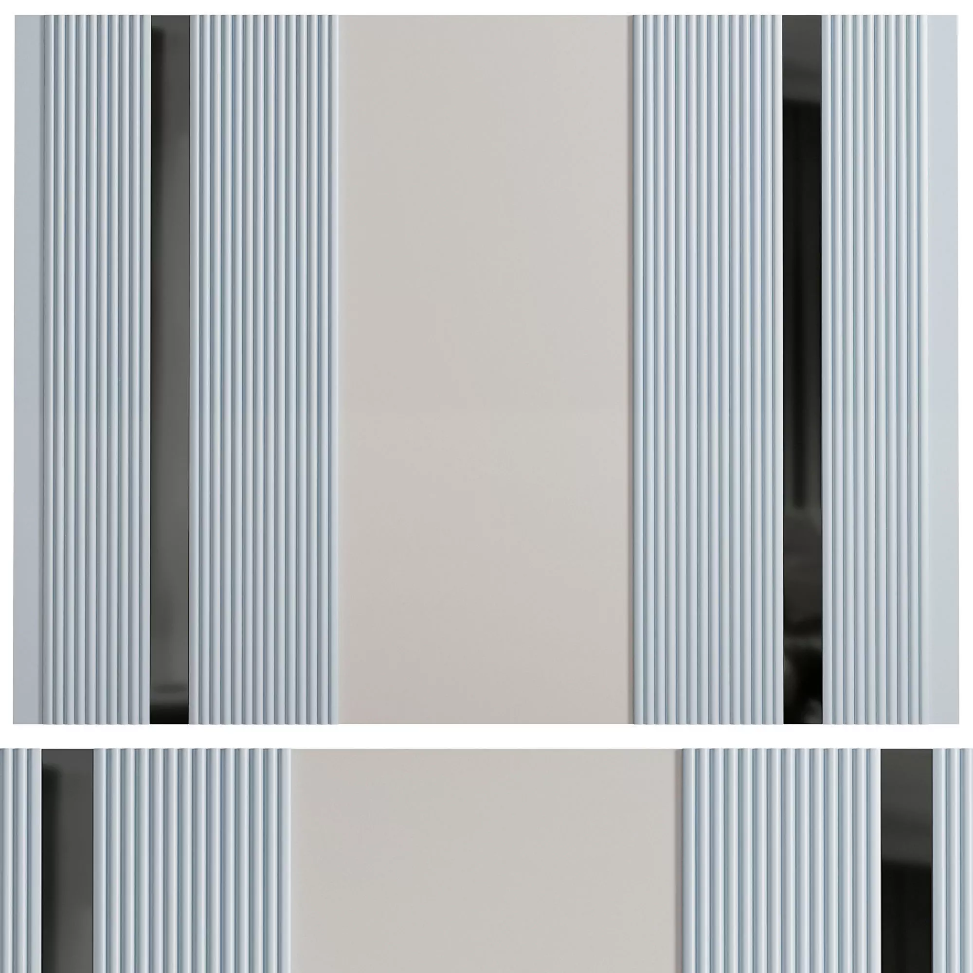 Wall panels 026 3D model_0