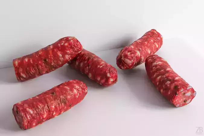 Salami 3D model