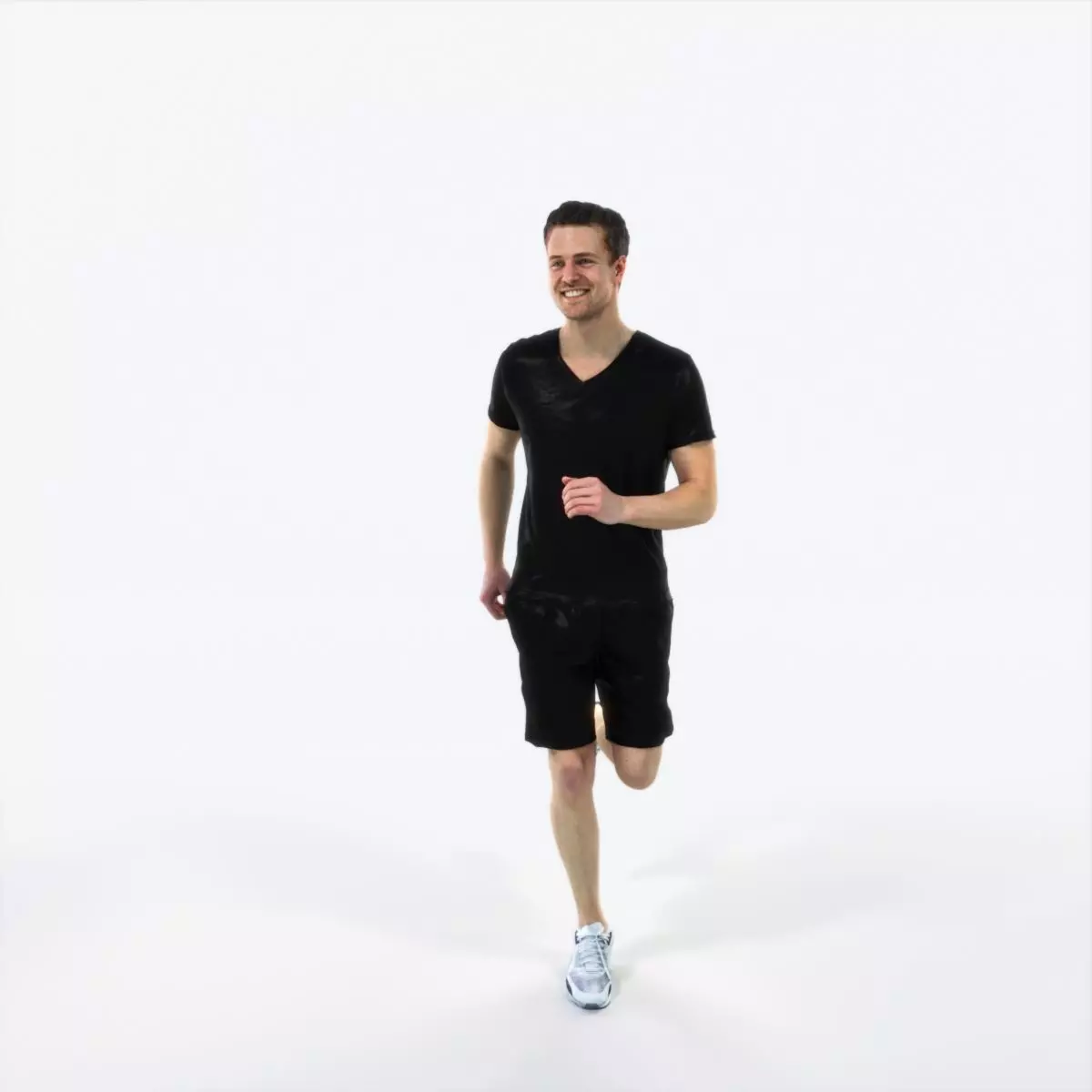 Virtue 02B Running Jogging Football Sports Man Low-poly 3D model_0