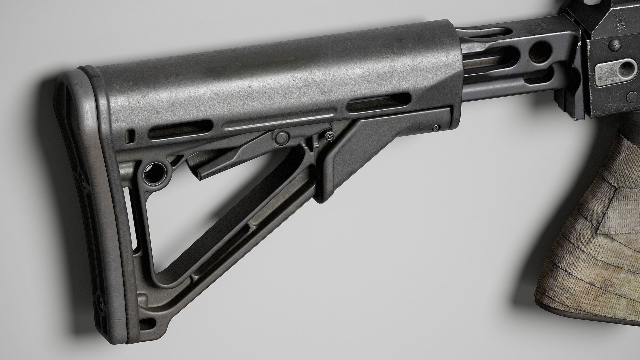 3D model Custom AK-105 rifle VR / AR / low-poly | CGTrader