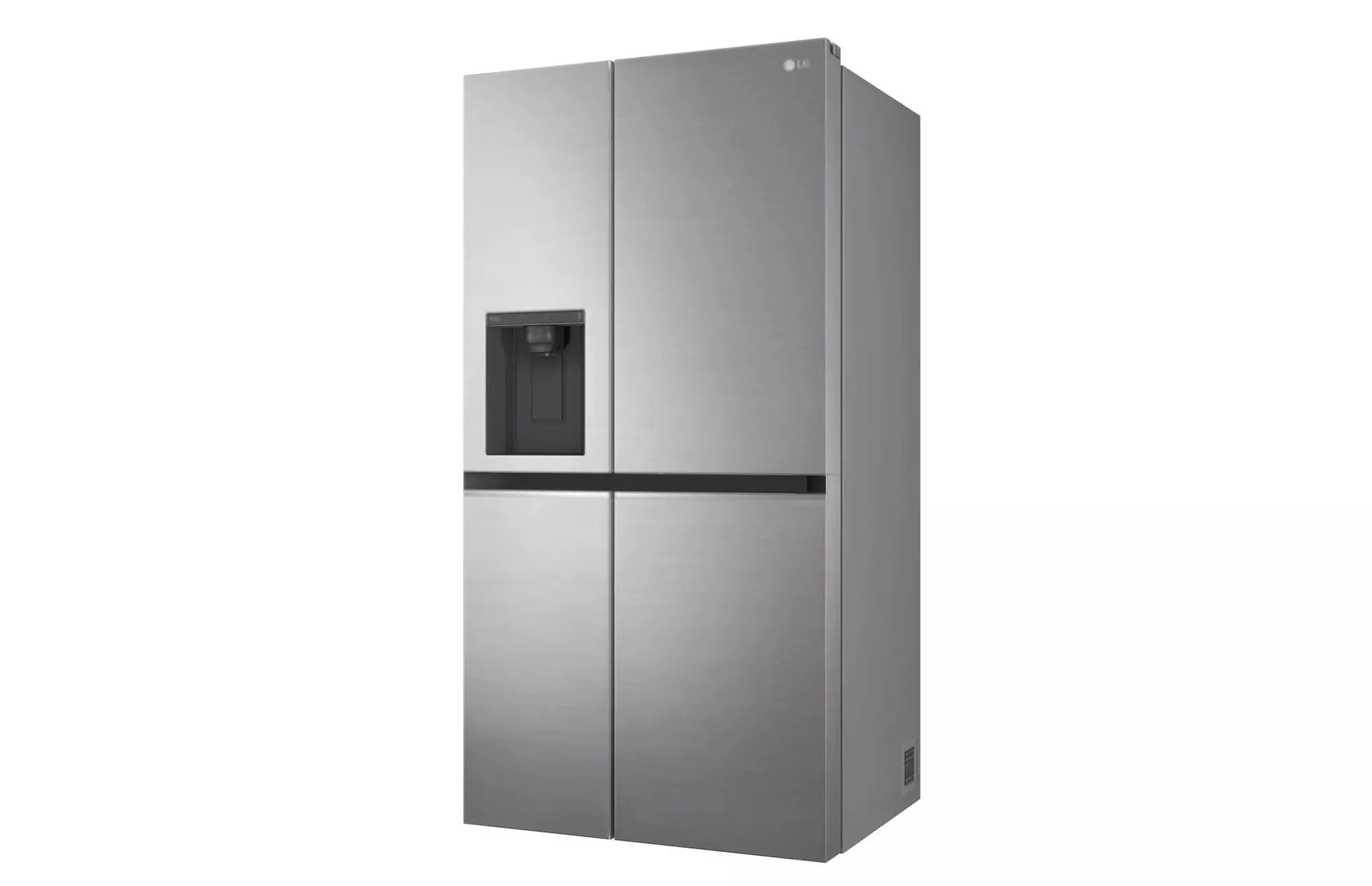 LG Side-by-Side Fridge Low-poly 3D model_0