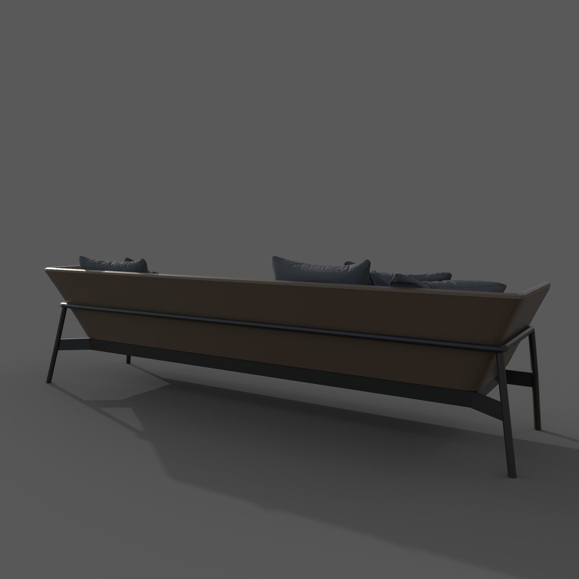 Armchair 3D model_4
