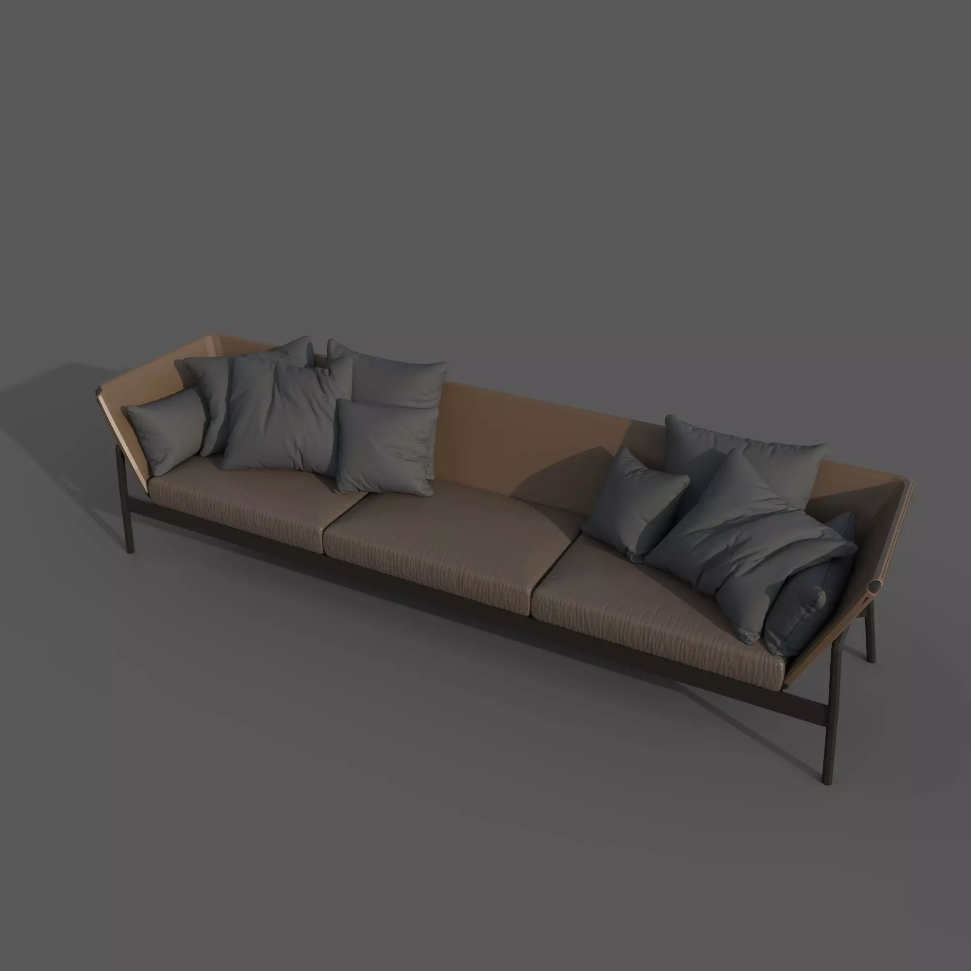 Armchair 3D model_0