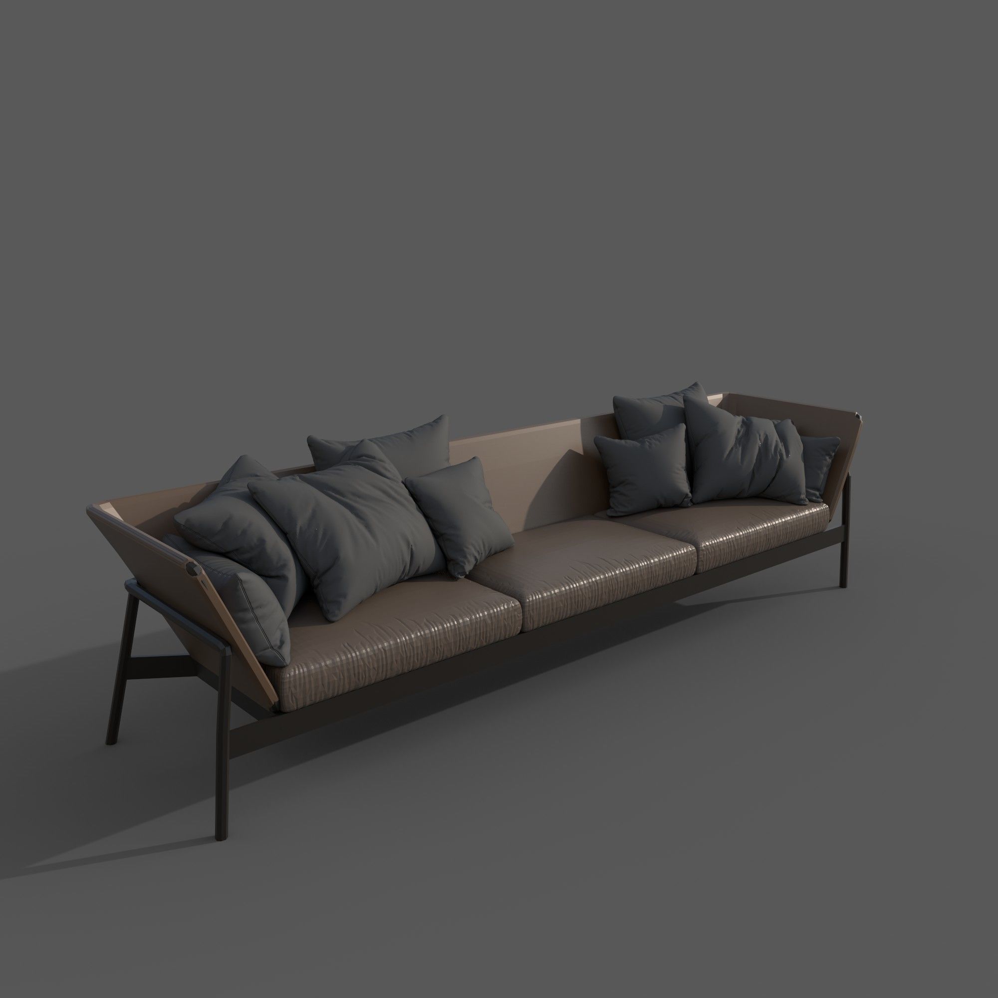 Armchair 3D model_1