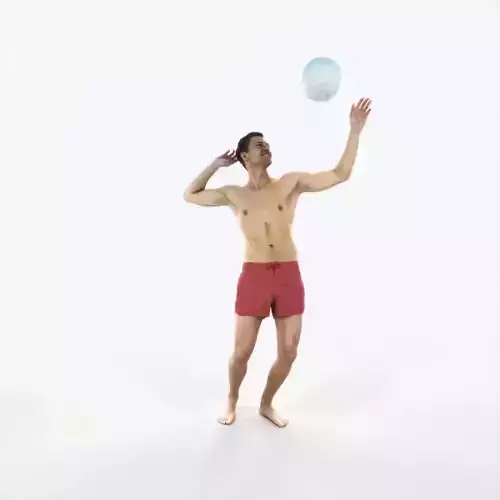 Virtue 04K Beach Serving Sports Man