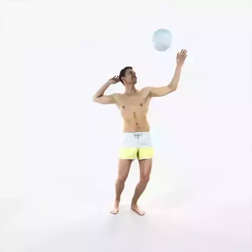 Virtue 04A Beach Serving Sports Man