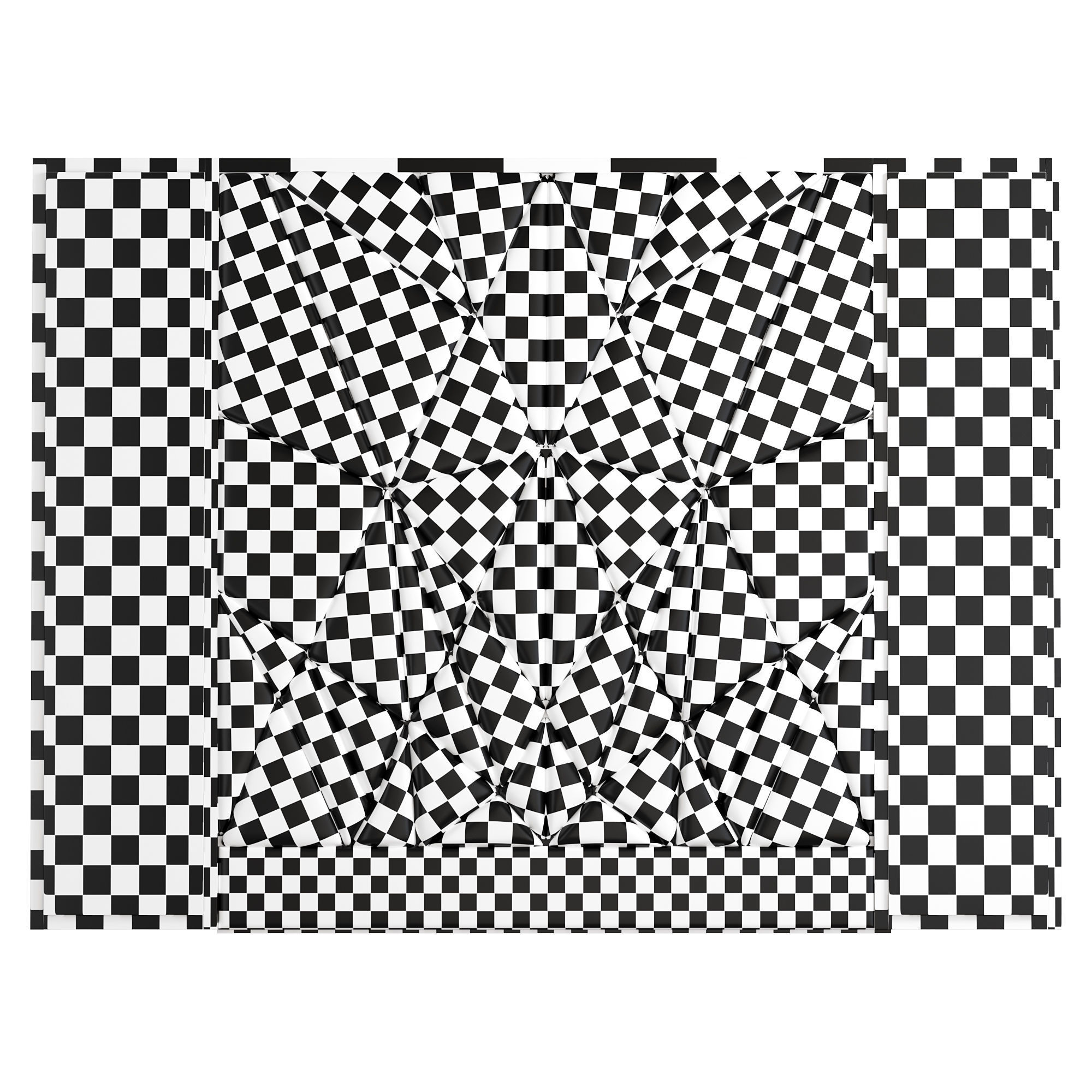 Wall panels 016 3D model_3