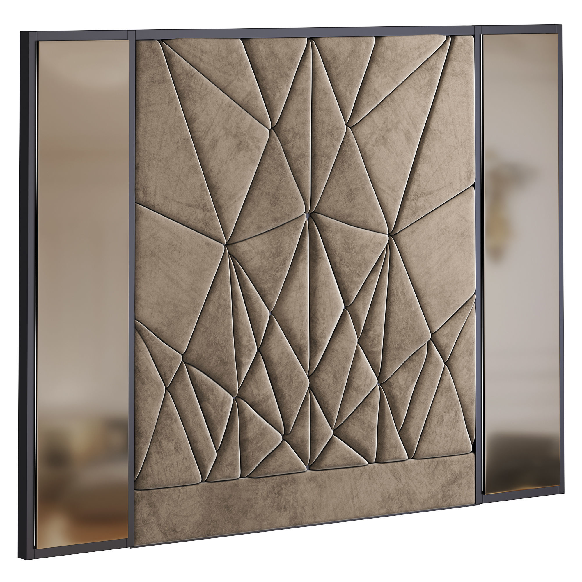 Wall panels 016 3D model_2