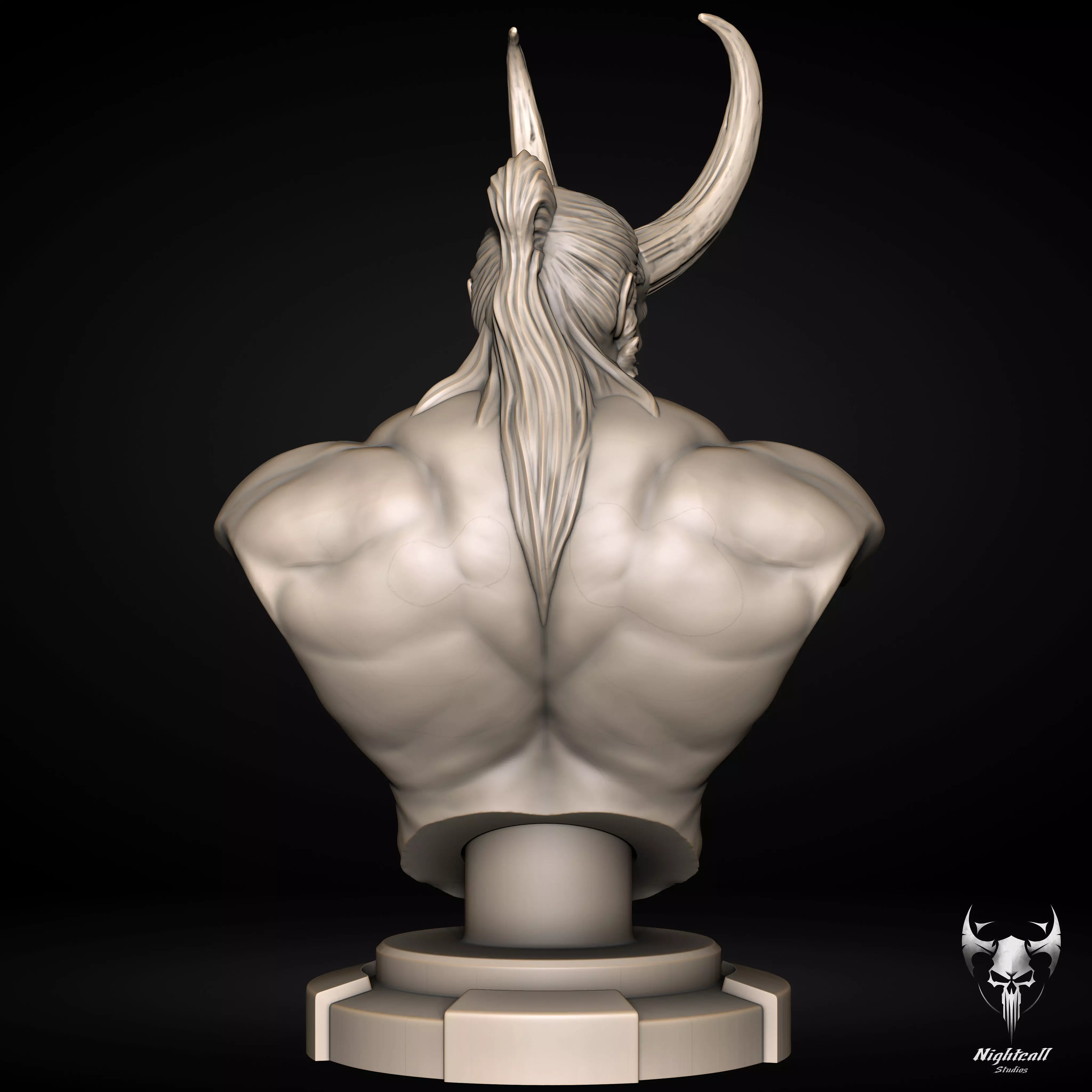Hellboy Bust - 3D Print Model 3D print model_4