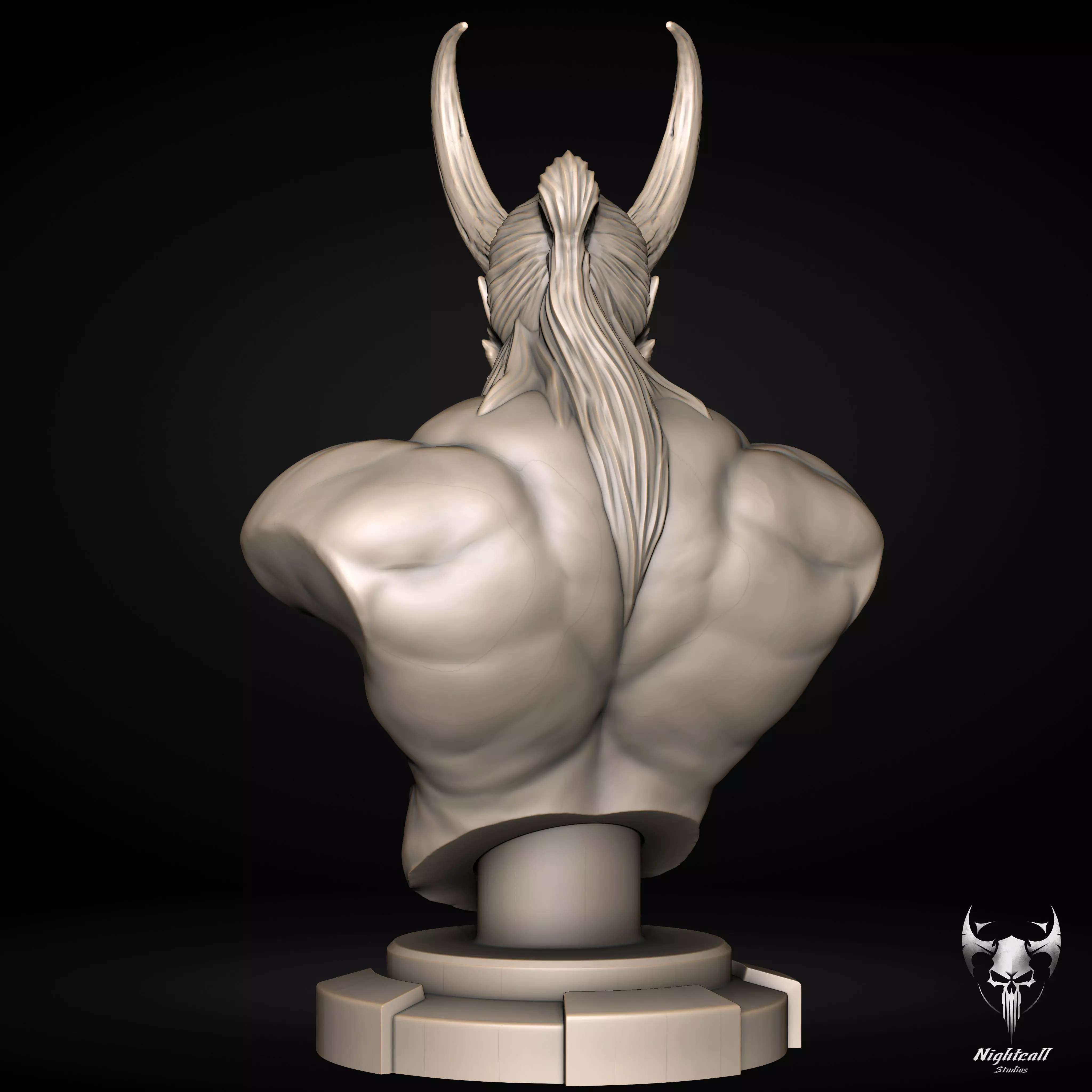 Hellboy Bust - 3D Print Model 3D print model_5
