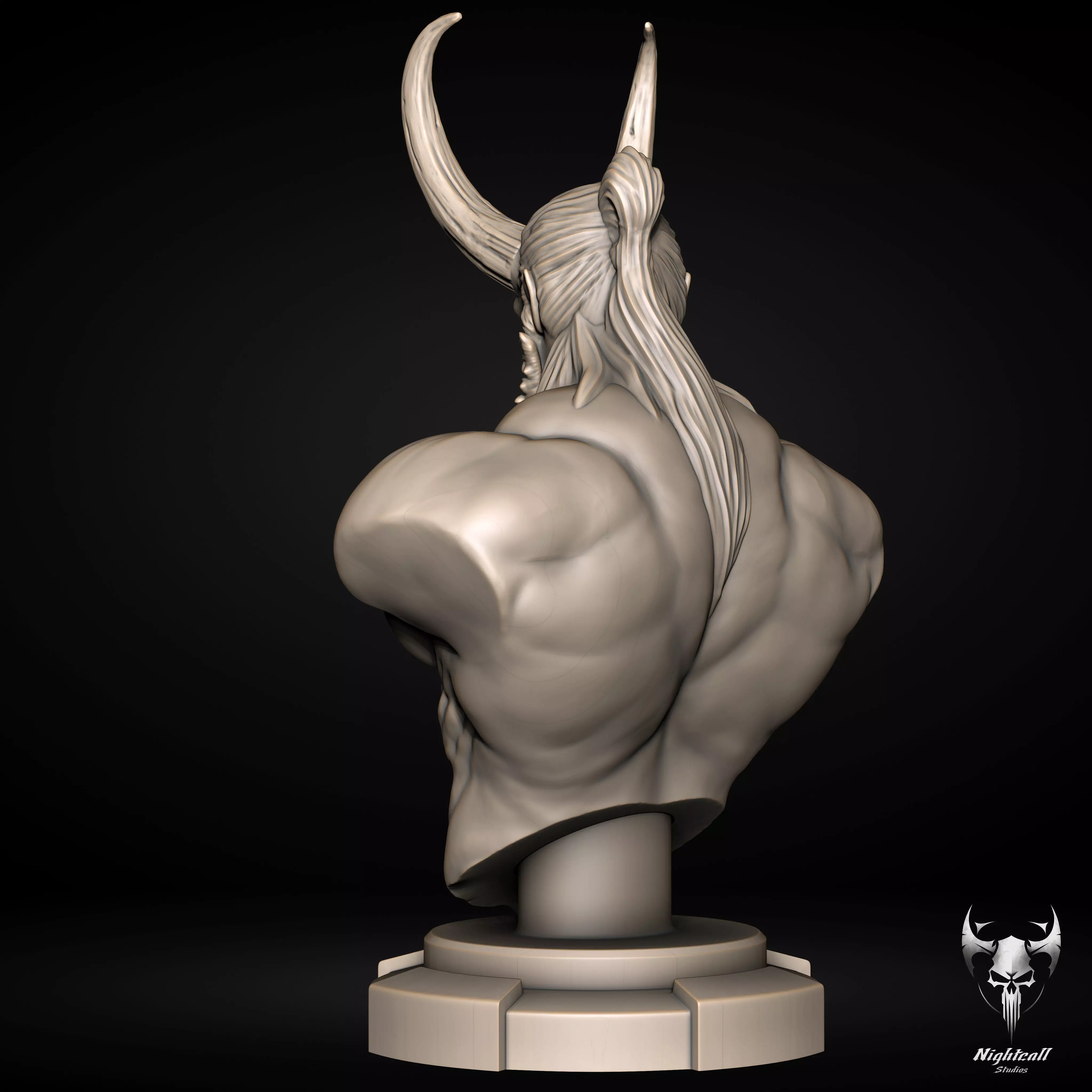 Hellboy Bust - 3D Print Model 3D print model_6