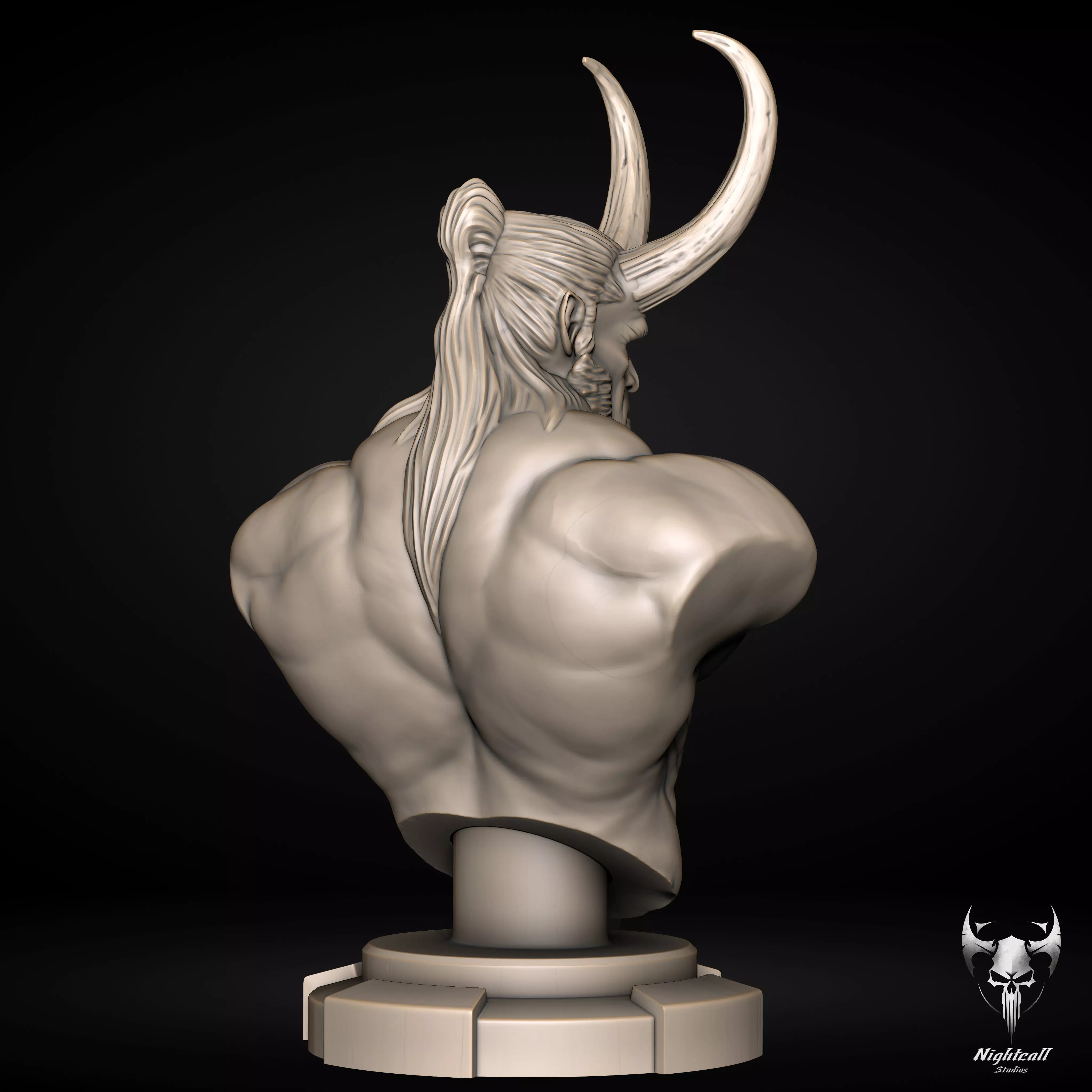 Hellboy Bust - 3D Print Model 3D print model_3