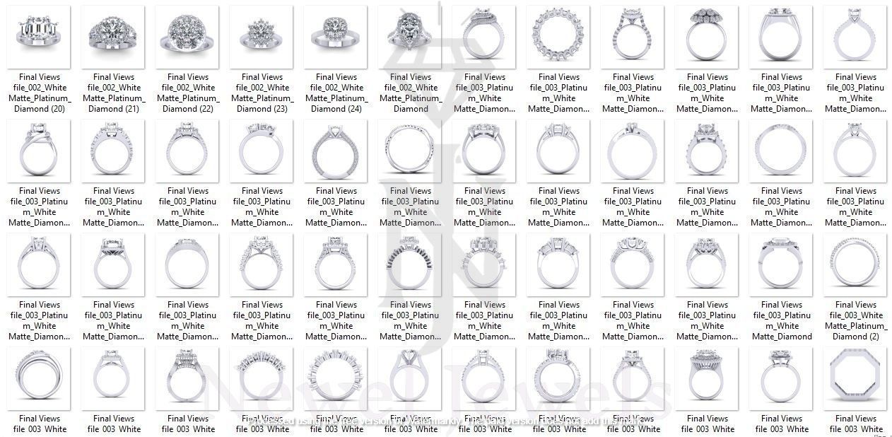 jewelicious-180 plus stl ring model  3D print model_7