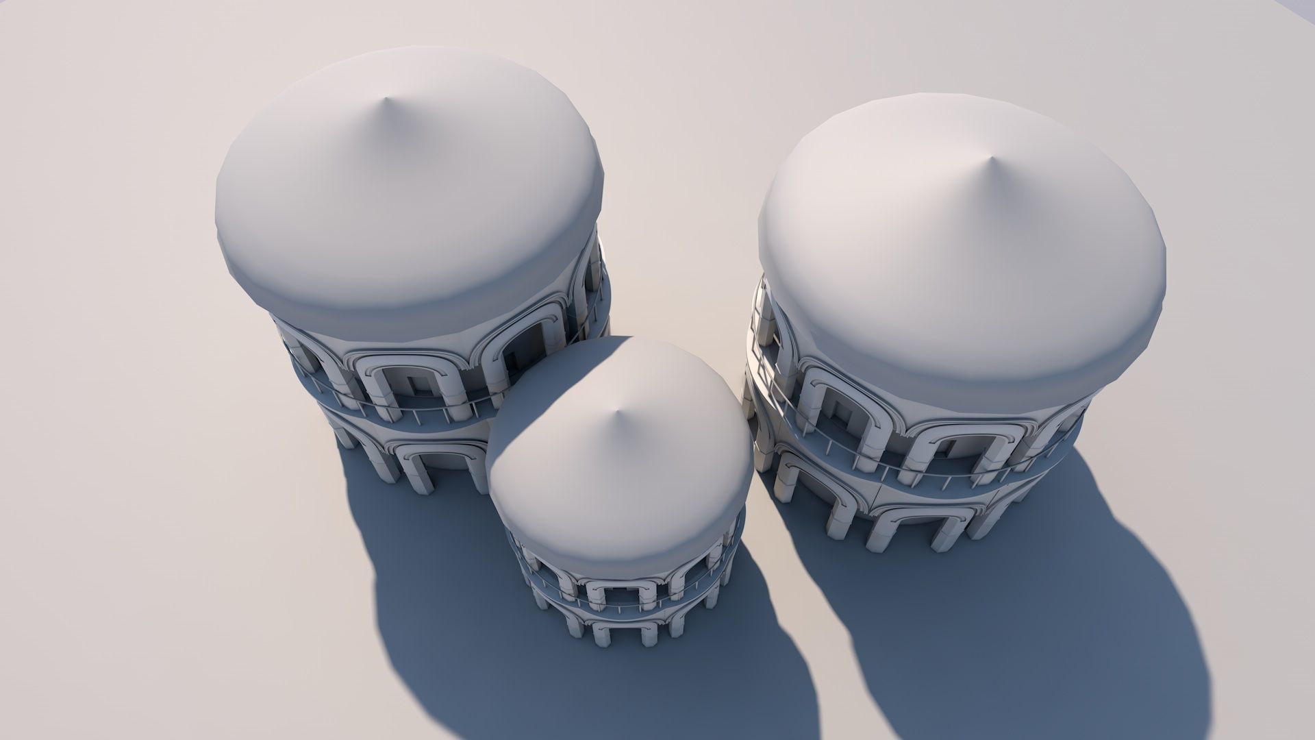 Environment Modelling Low-poly 3D model_2