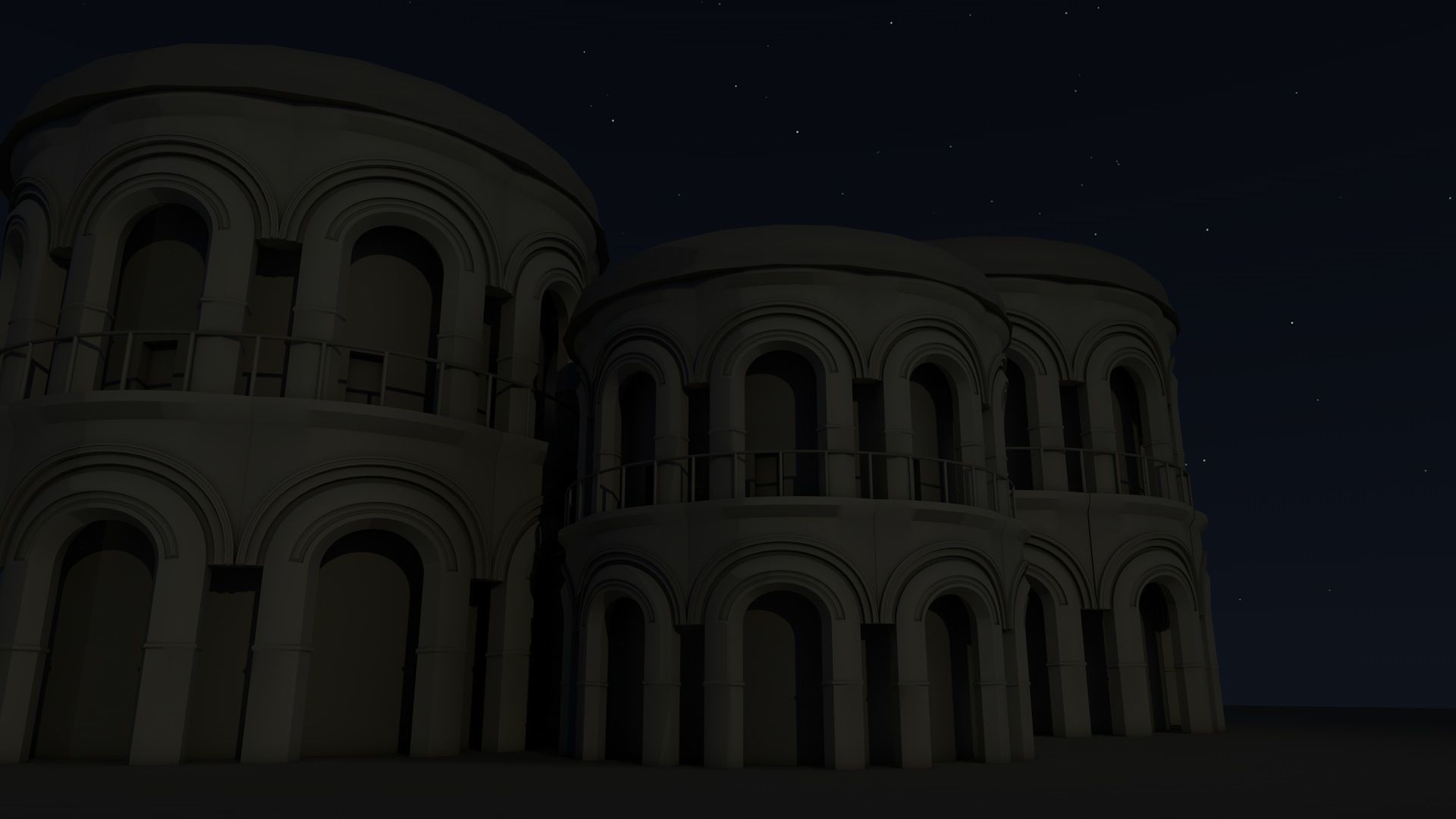 Environment Modelling Low-poly 3D model_4