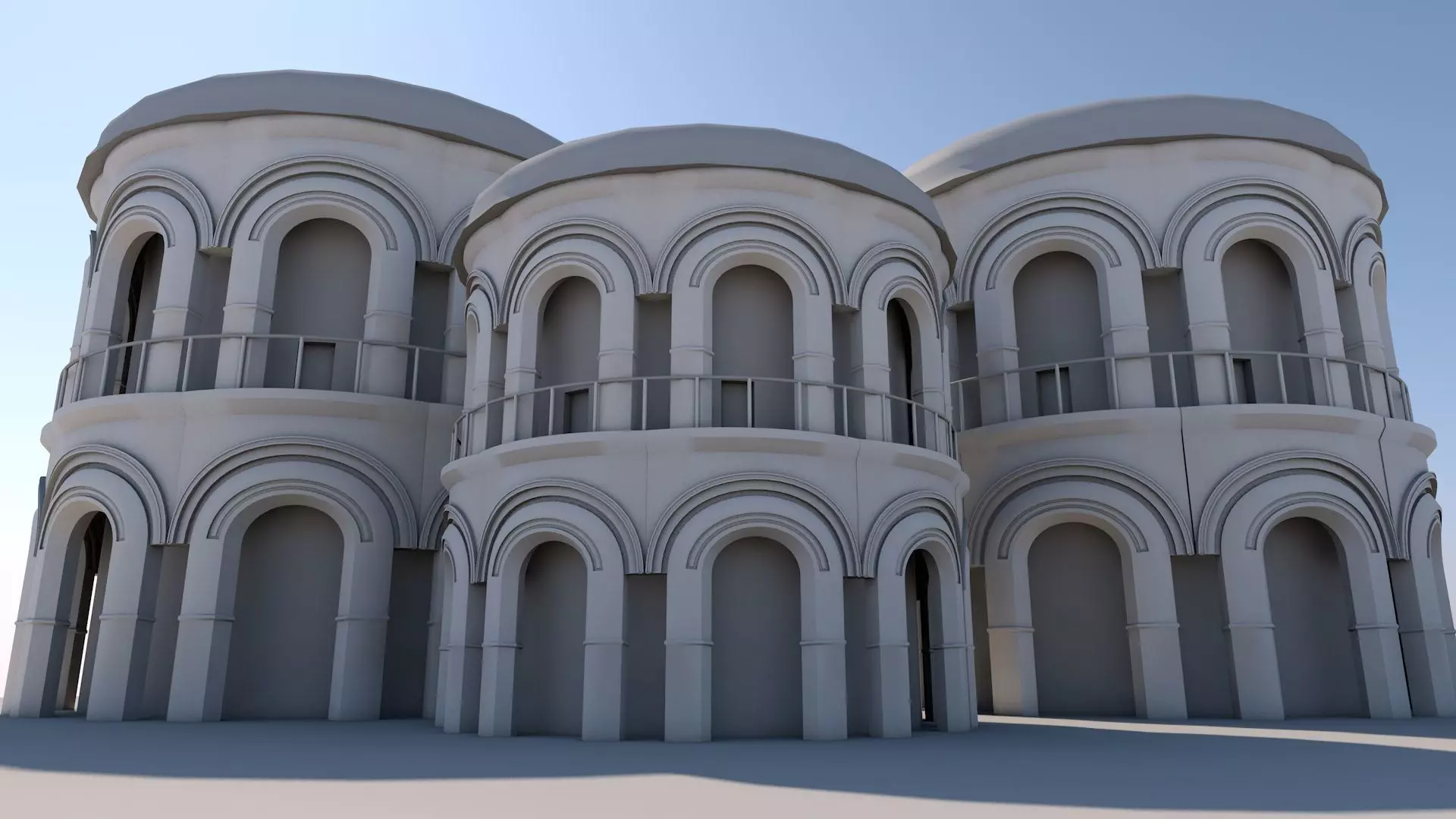 Environment Modelling Low-poly 3D model_0