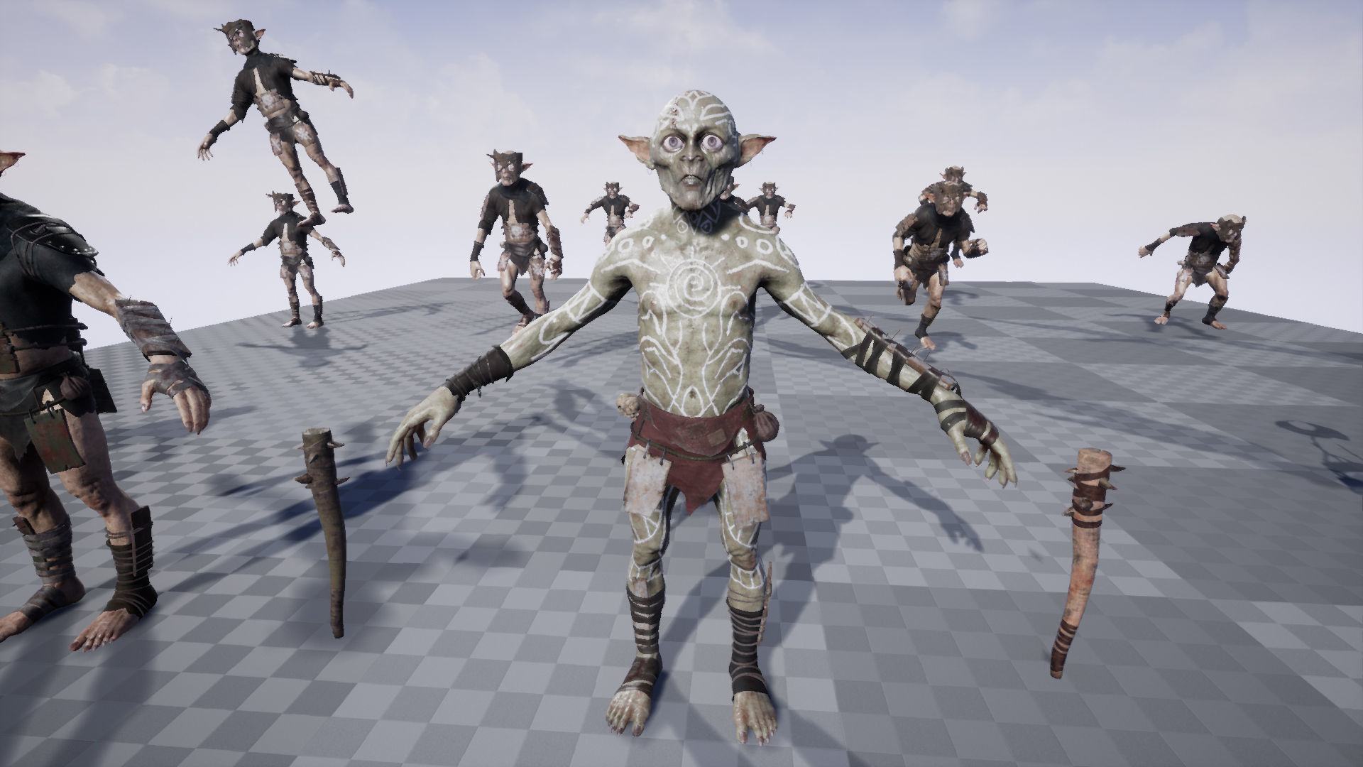 Forest Goblin Low-poly 3D model_23