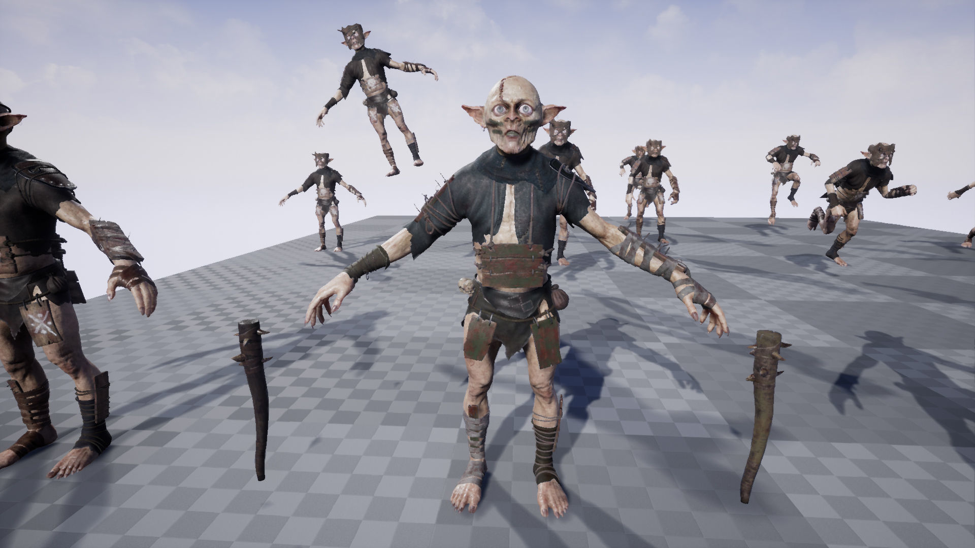 Forest Goblin Low-poly 3D model_24