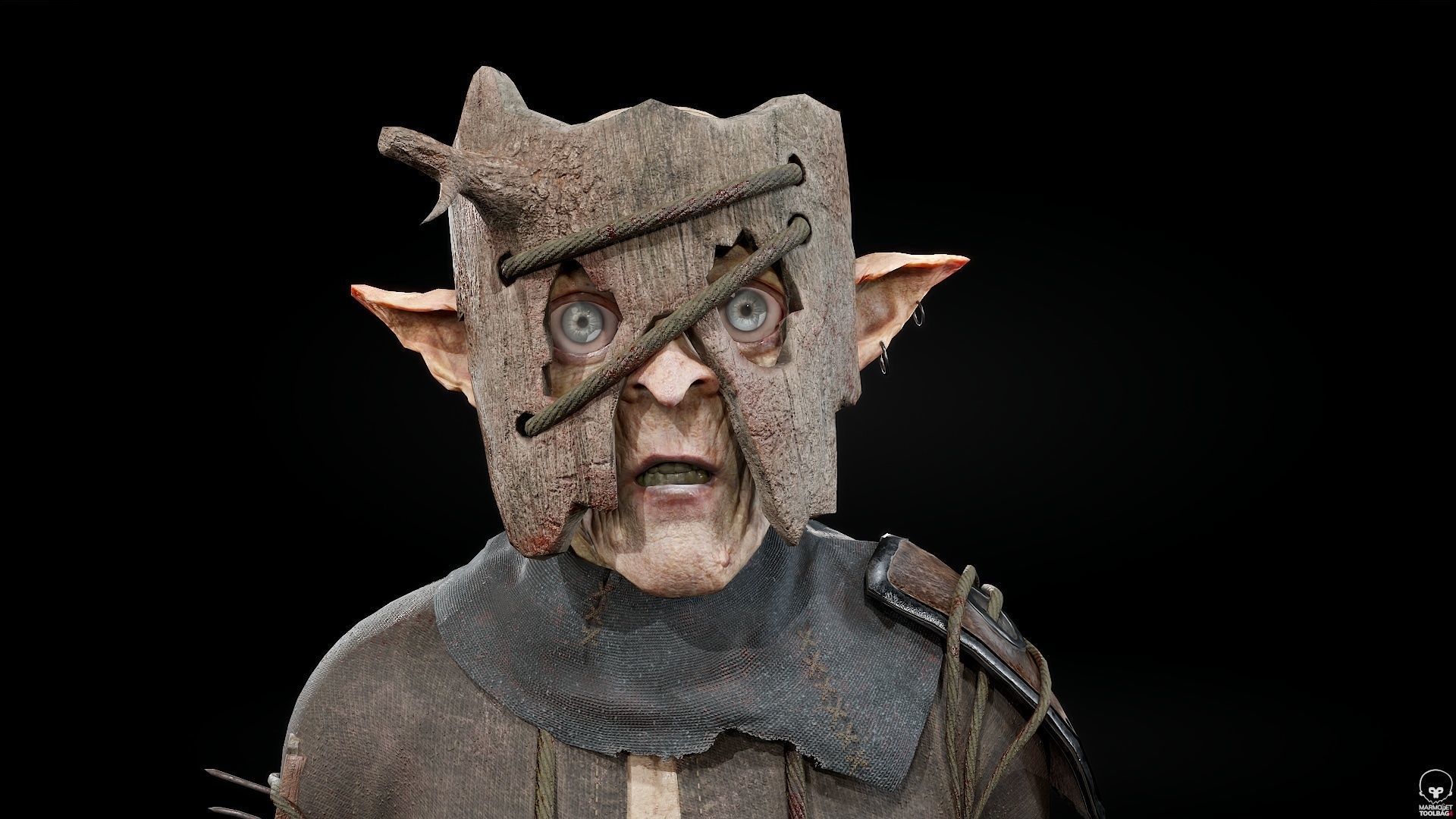 Forest Goblin Low-poly 3D model_12