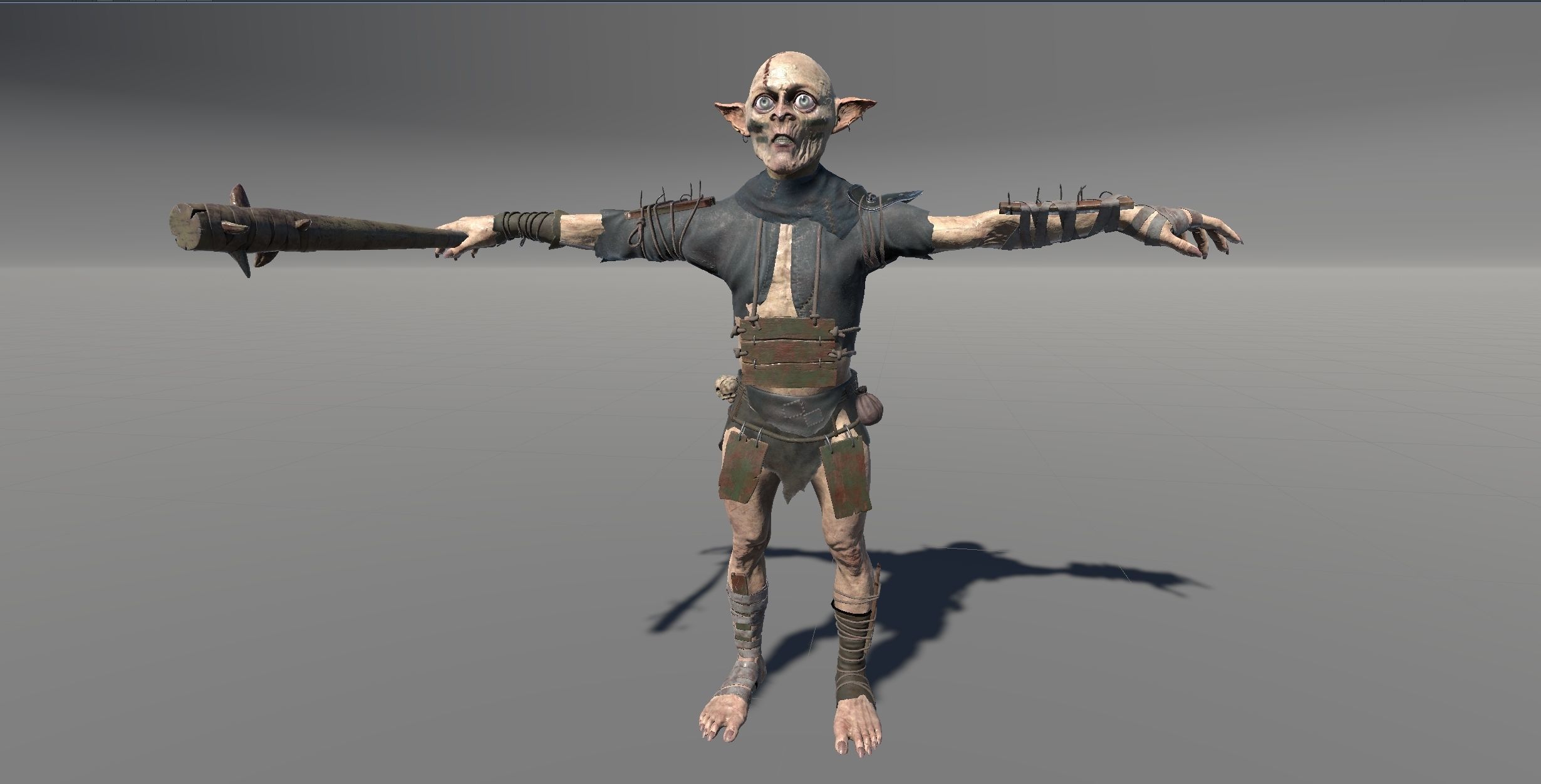 Forest Goblin Low-poly 3D model_21