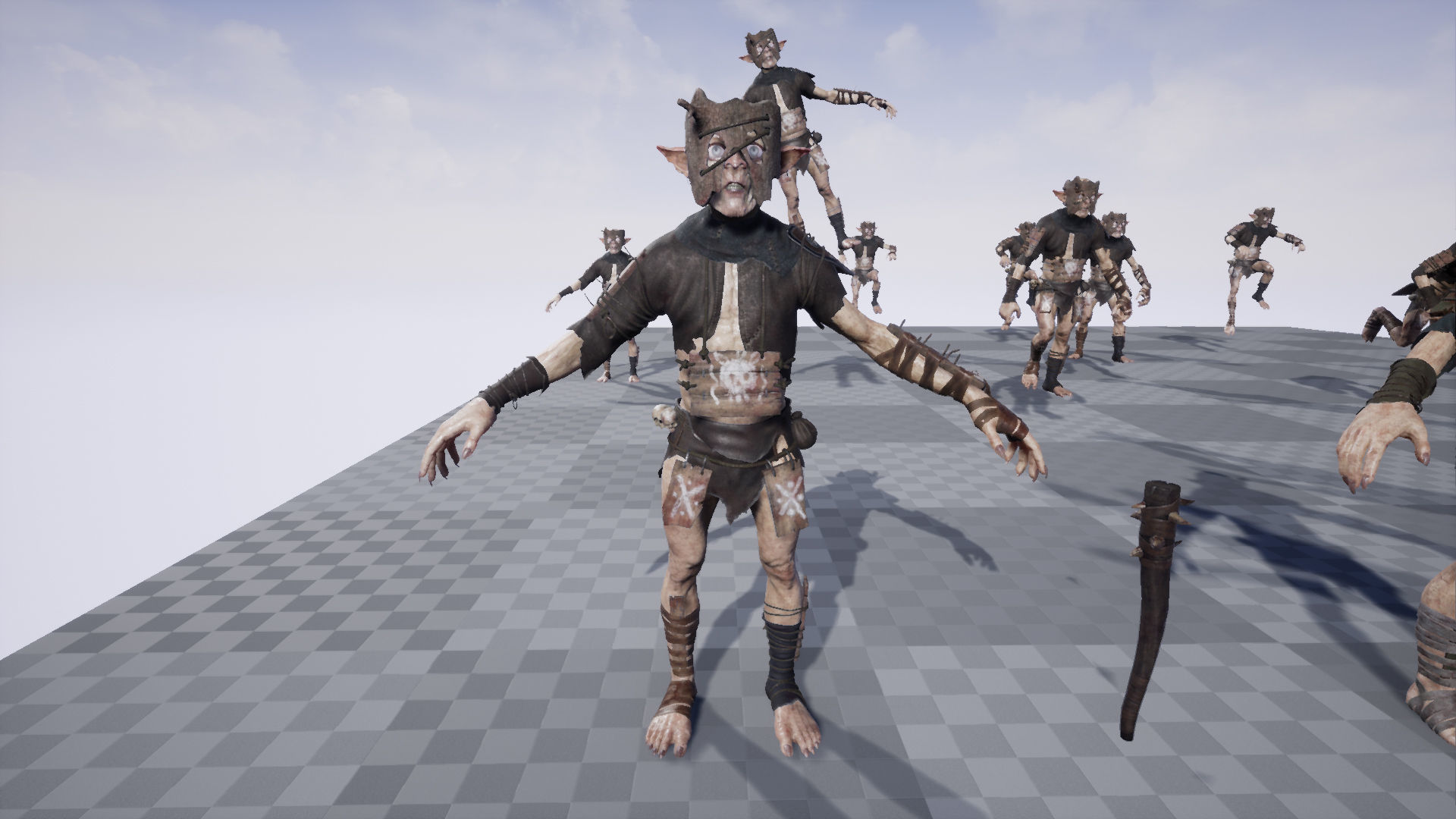 Forest Goblin Low-poly 3D model_22