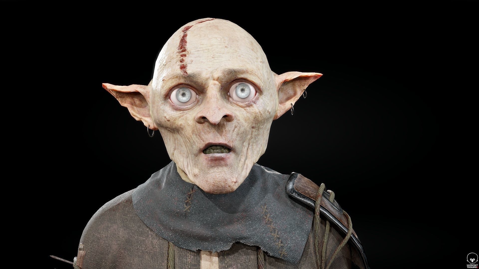 Forest Goblin Low-poly 3D model_13