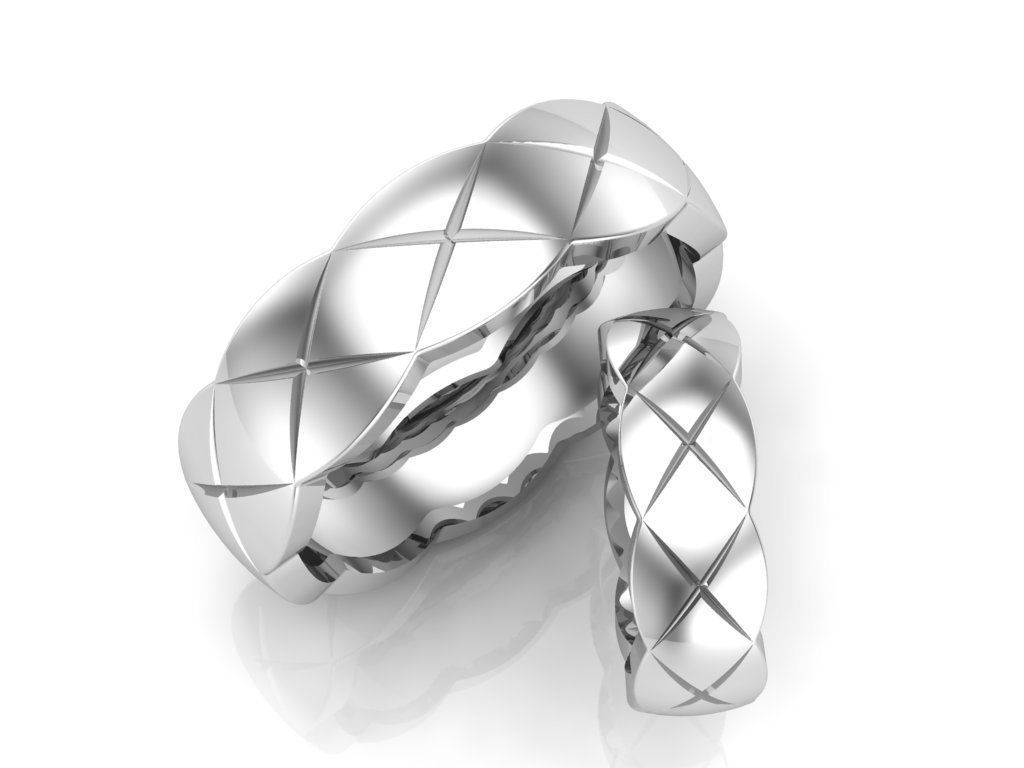 wedding ring Free 3D print model_4